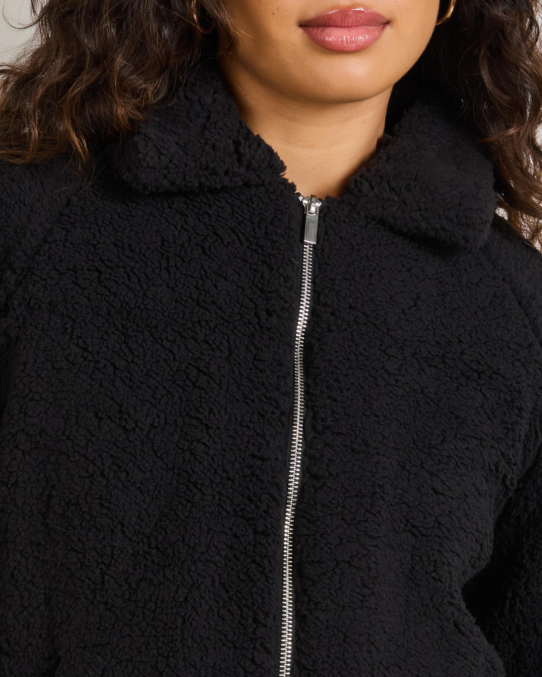 Aria Polar Fleece Bomber Jacket