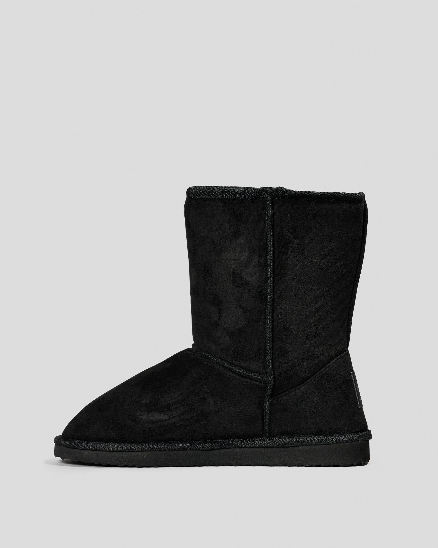Mammoth Black Boots