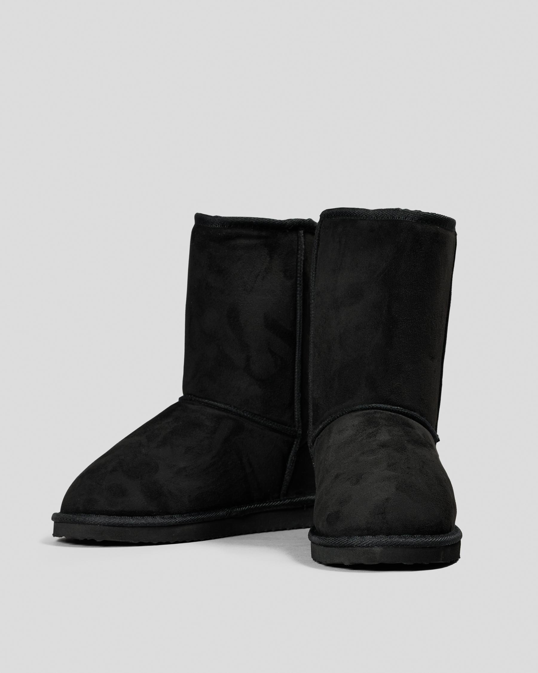 Mammoth Black Boots