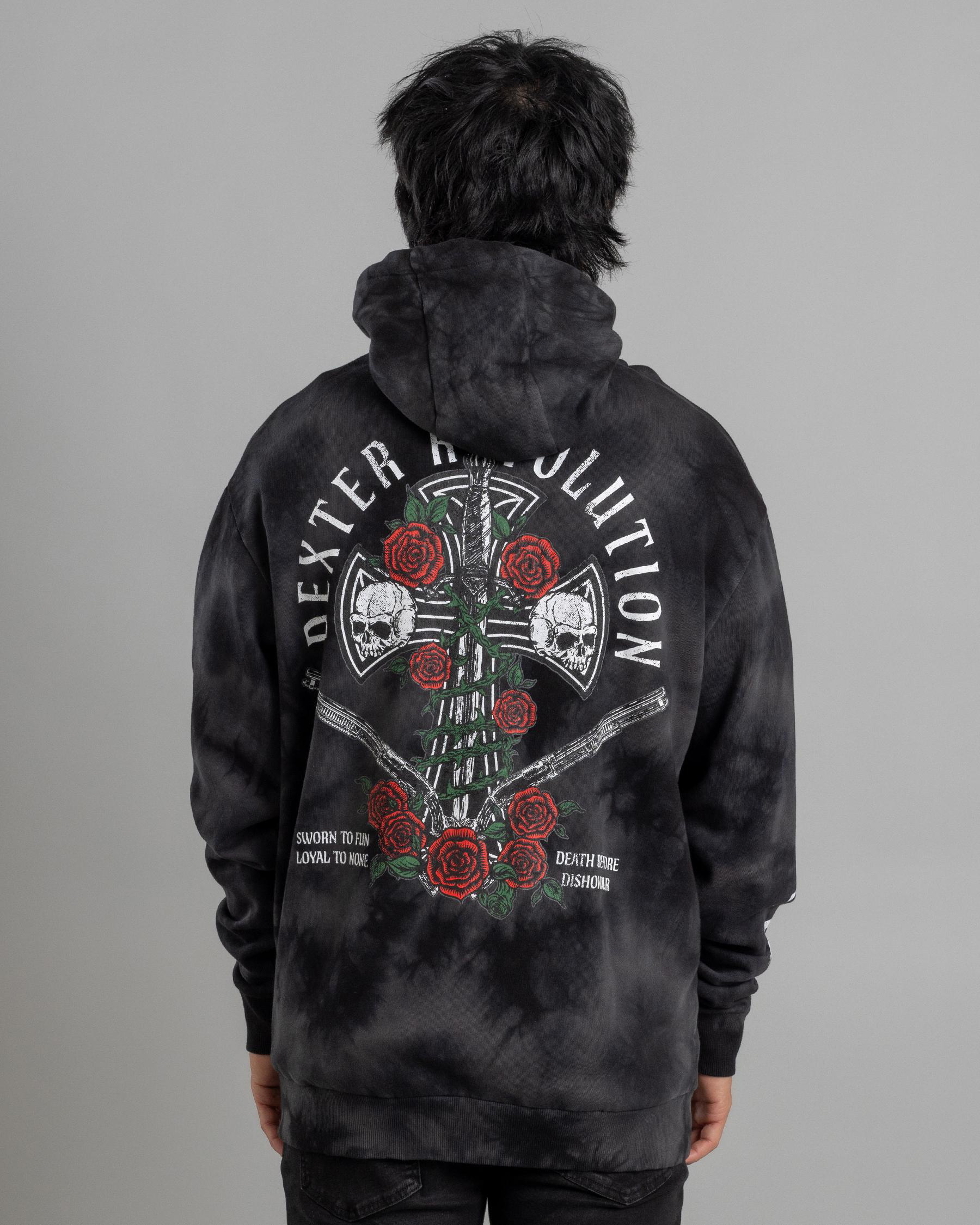 Wreathed Cross Hoodie