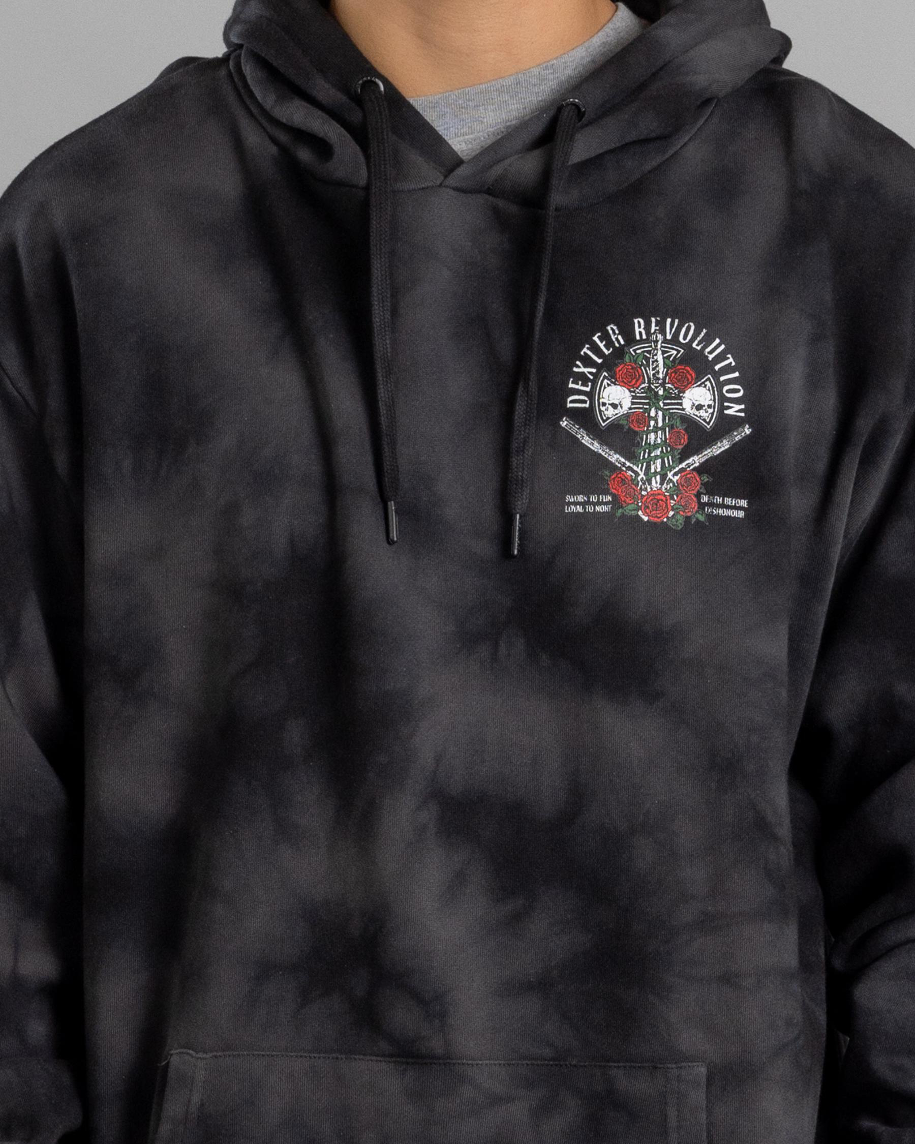 Wreathed Cross Hoodie