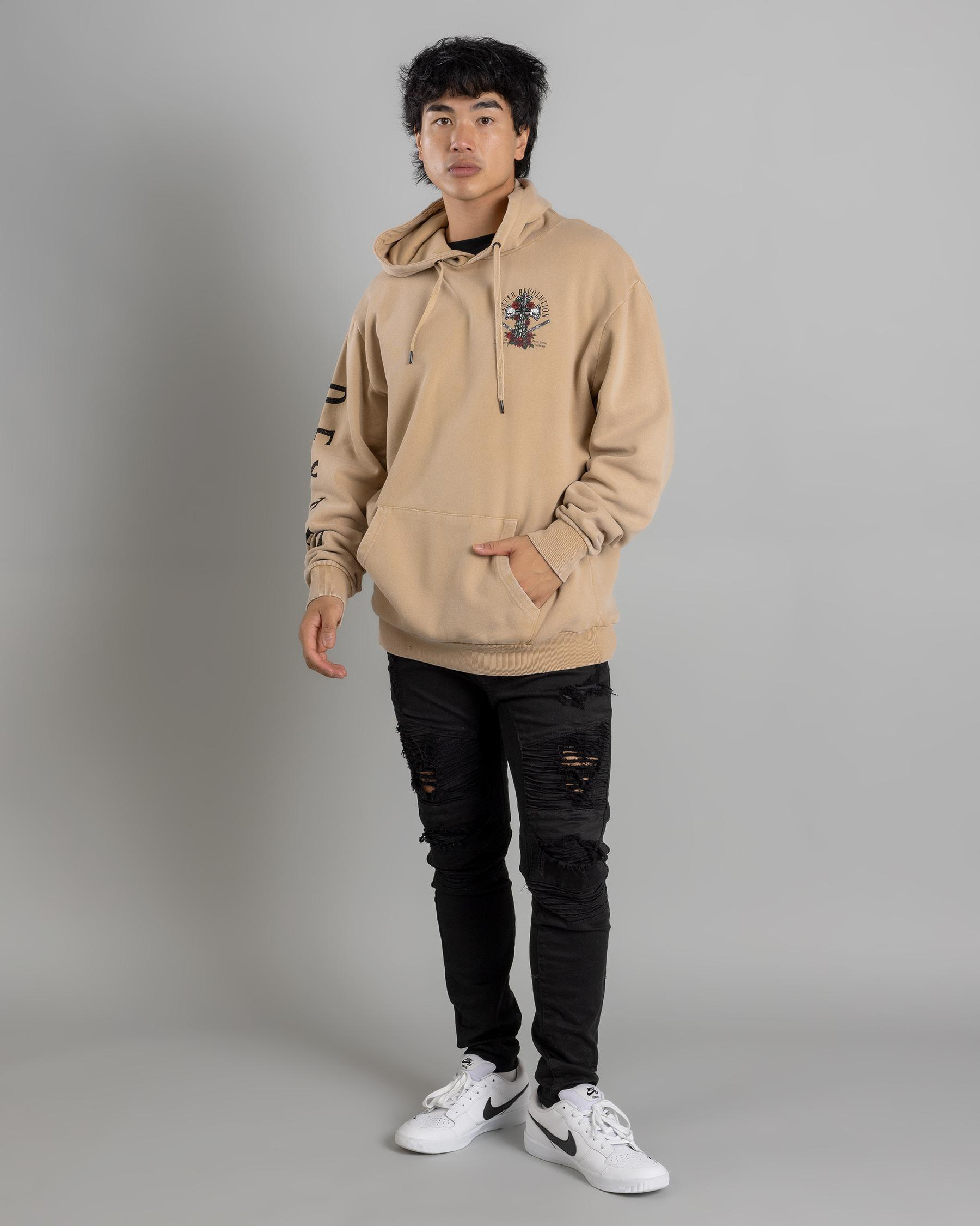 Wreathed Cross Hoodie