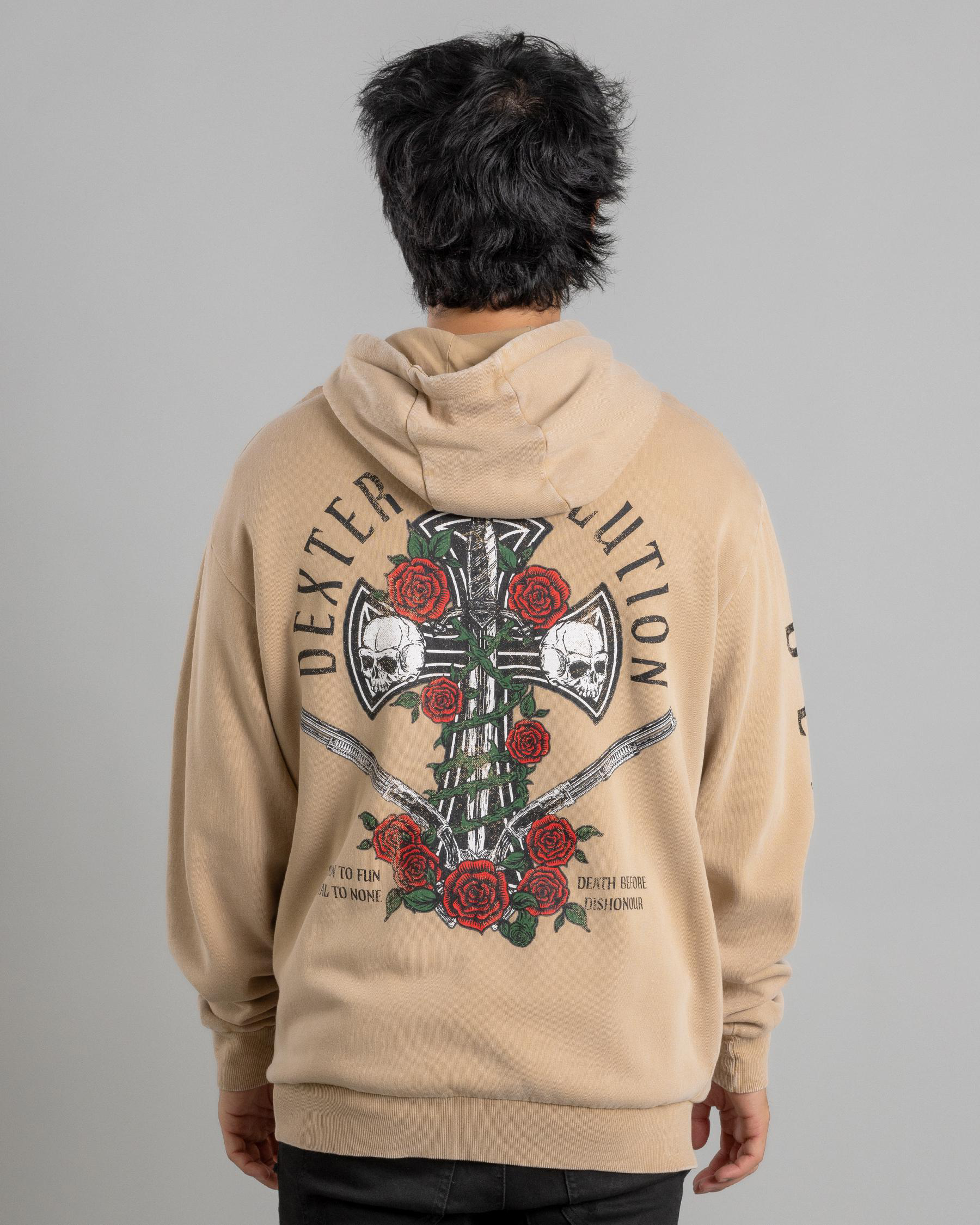 Wreathed Cross Hoodie