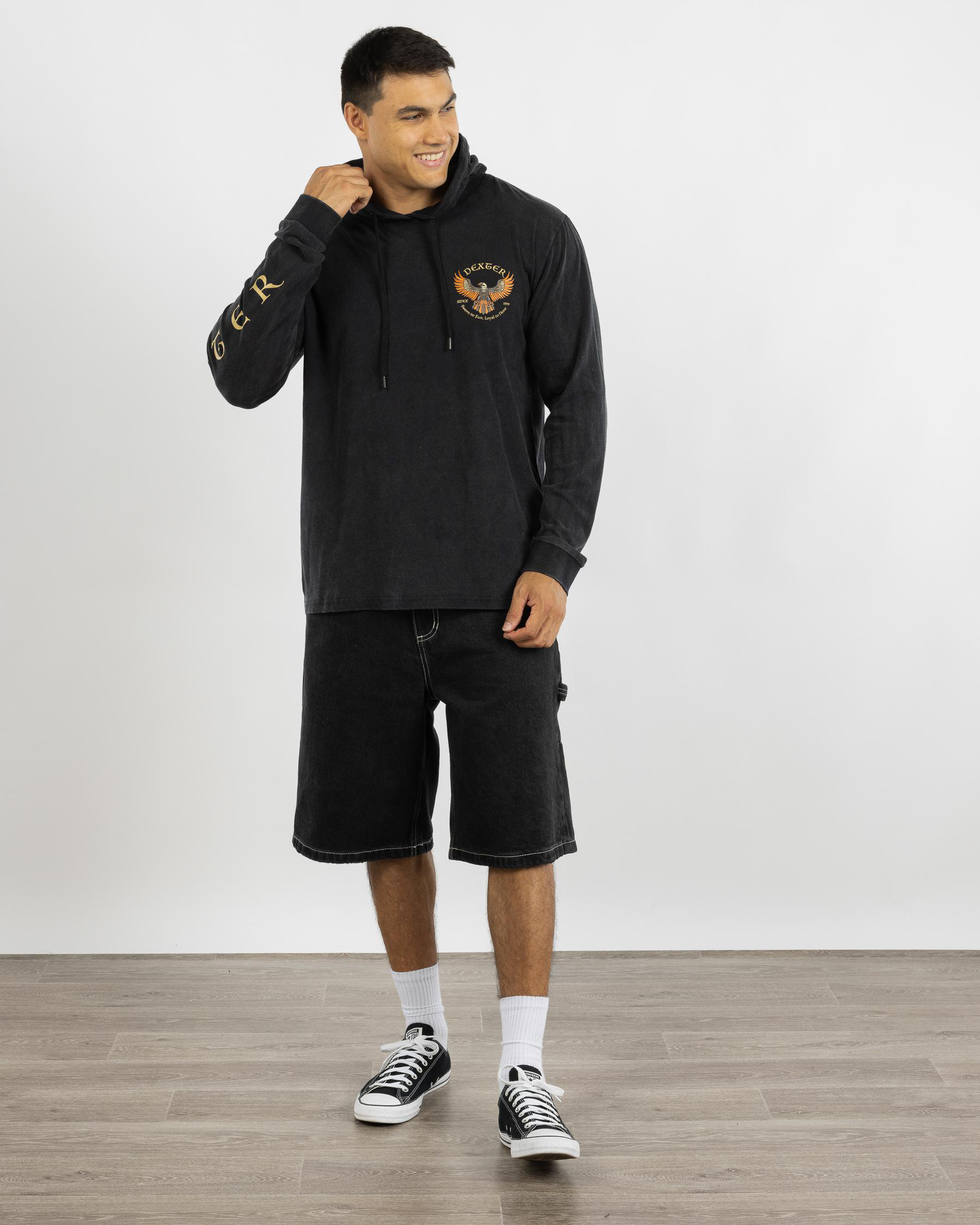 Born From Ashes Hooded Long Sleeve T-Shirt