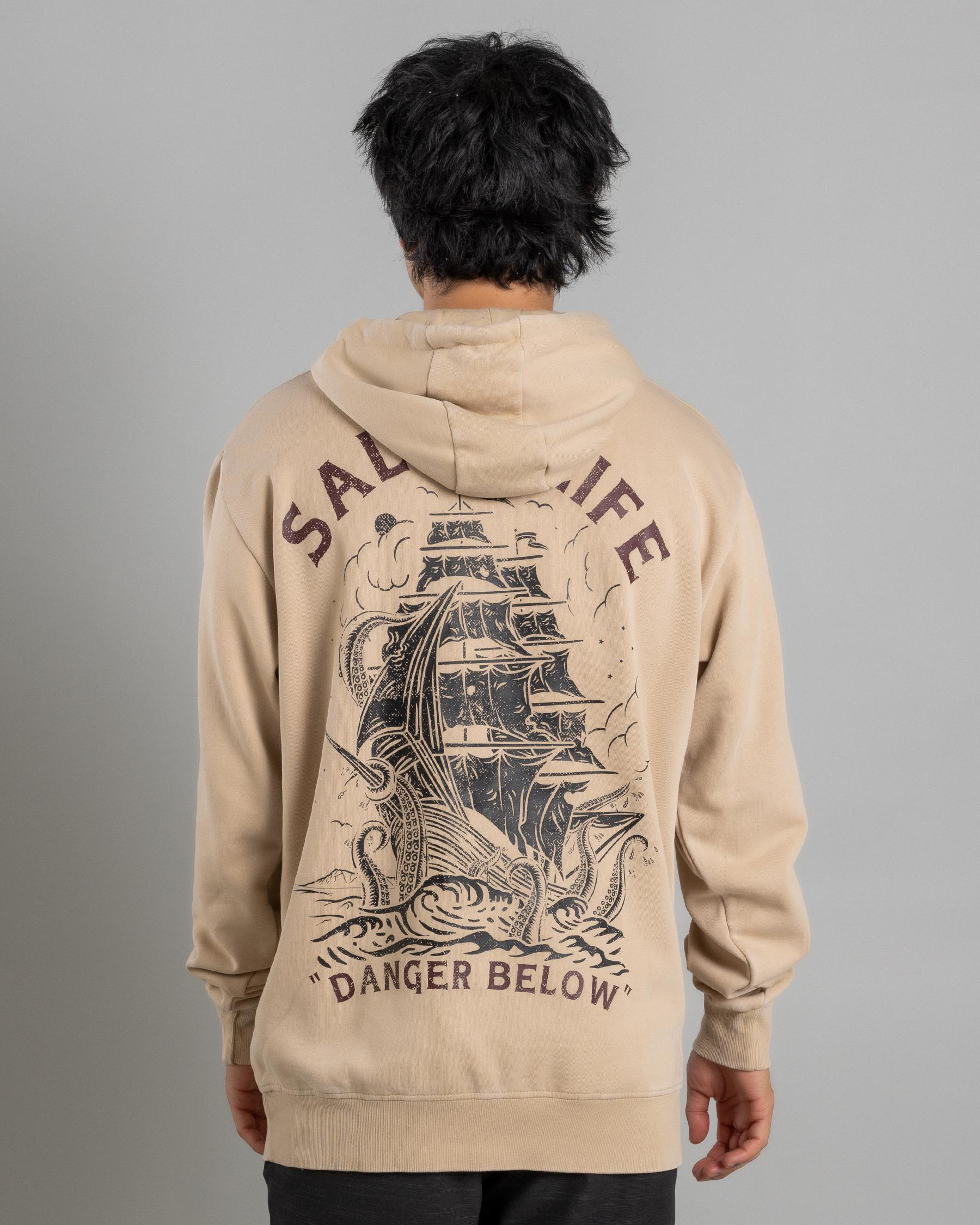 Danger Below Hoodie