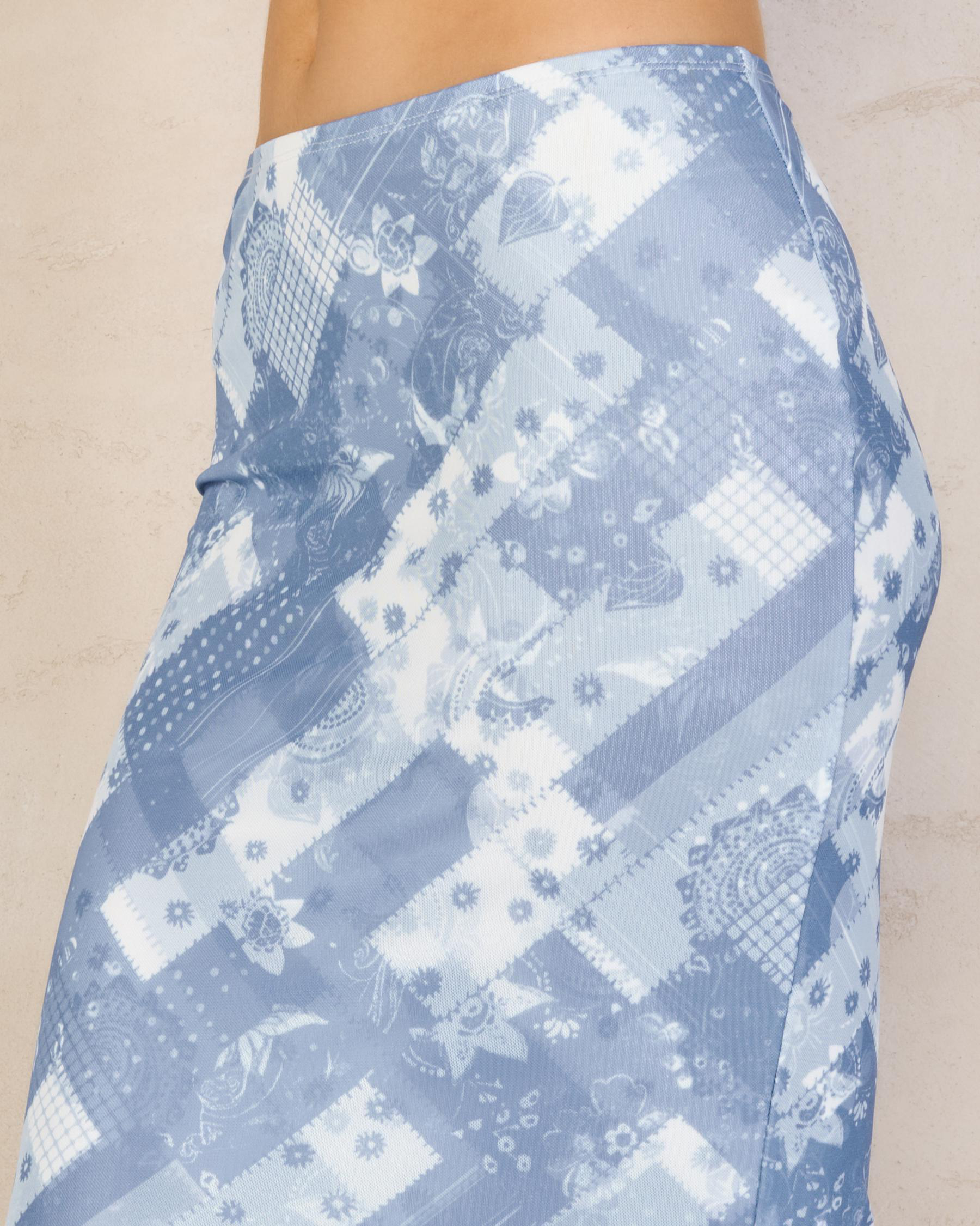 Patchwork Maxi Skirt