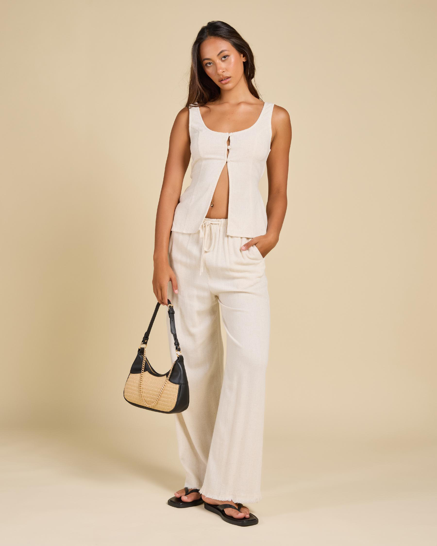 Polly Dallis Split Top