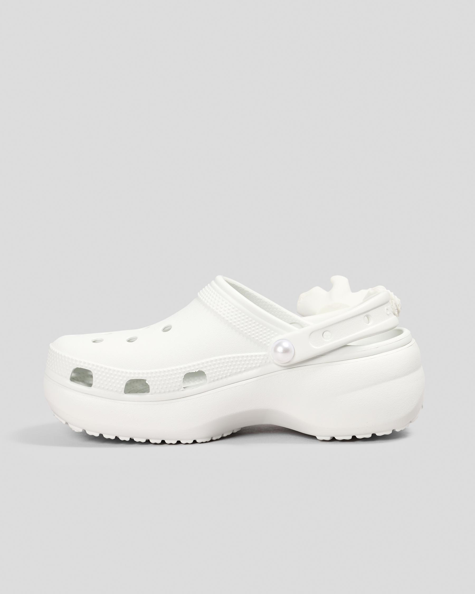 Platform Bouquet Clogs