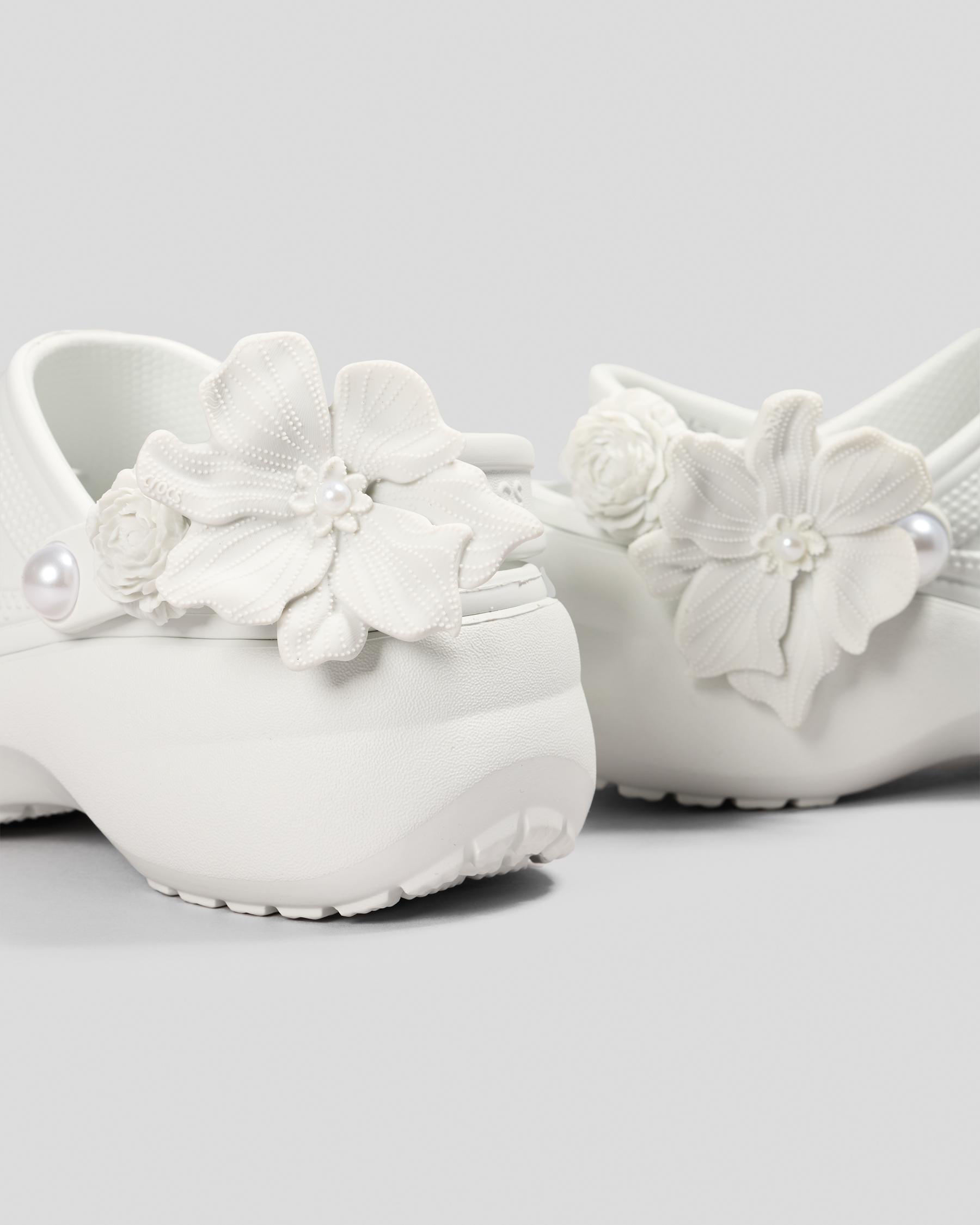 Platform Bouquet Clogs