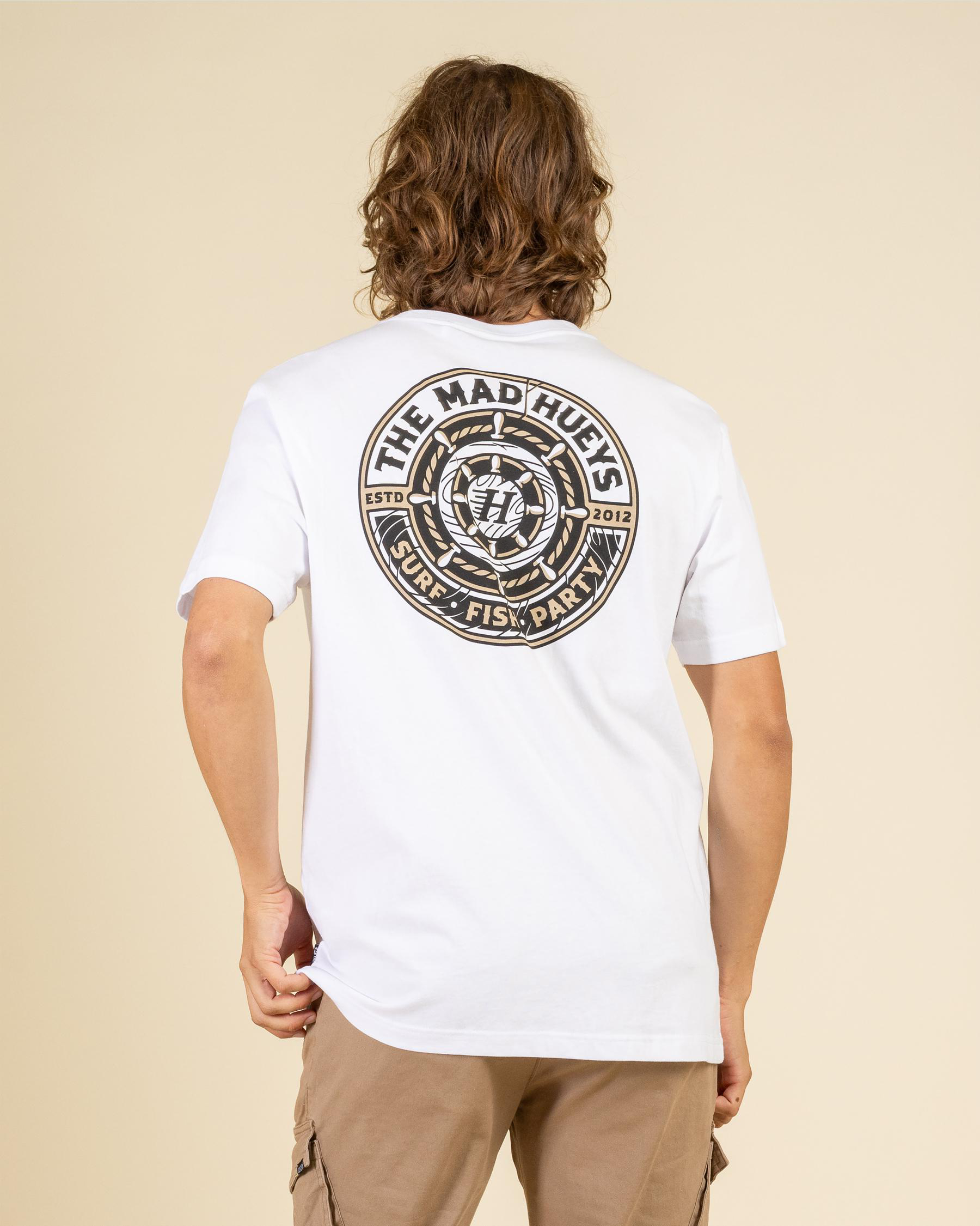 Hueys Ship Wheel T-Shirt