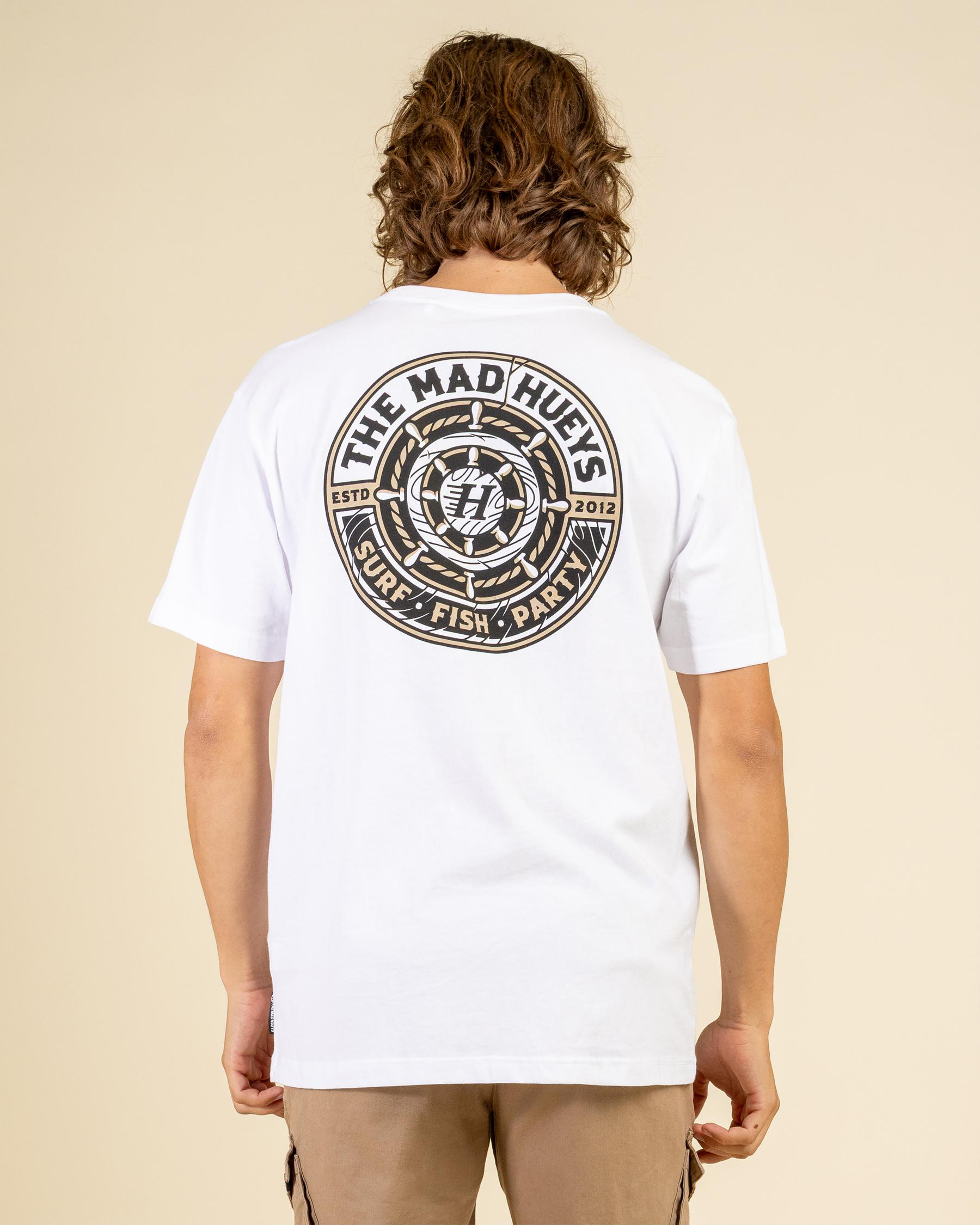Hueys Ship Wheel T-Shirt