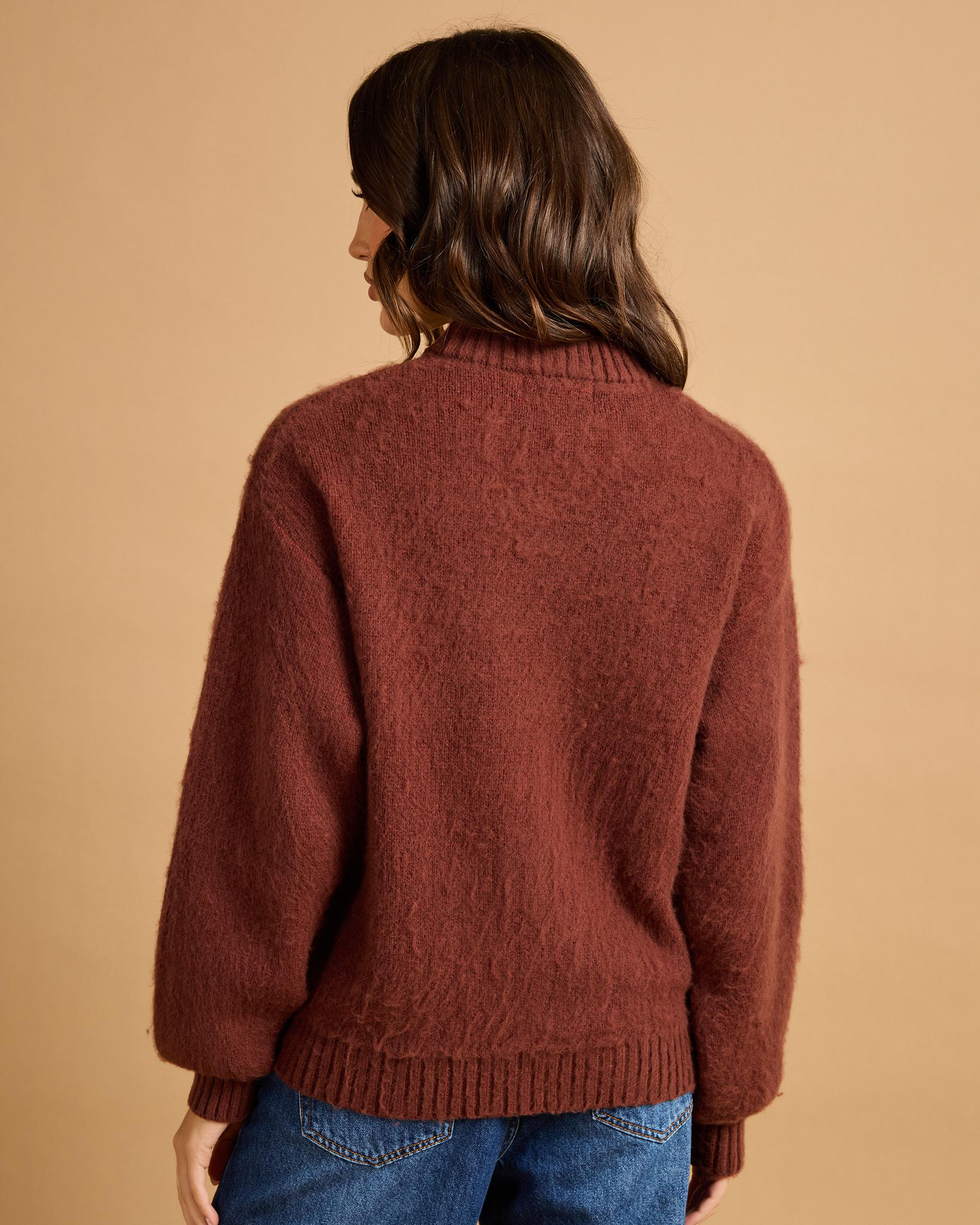 Wild Rose Knit Sweater