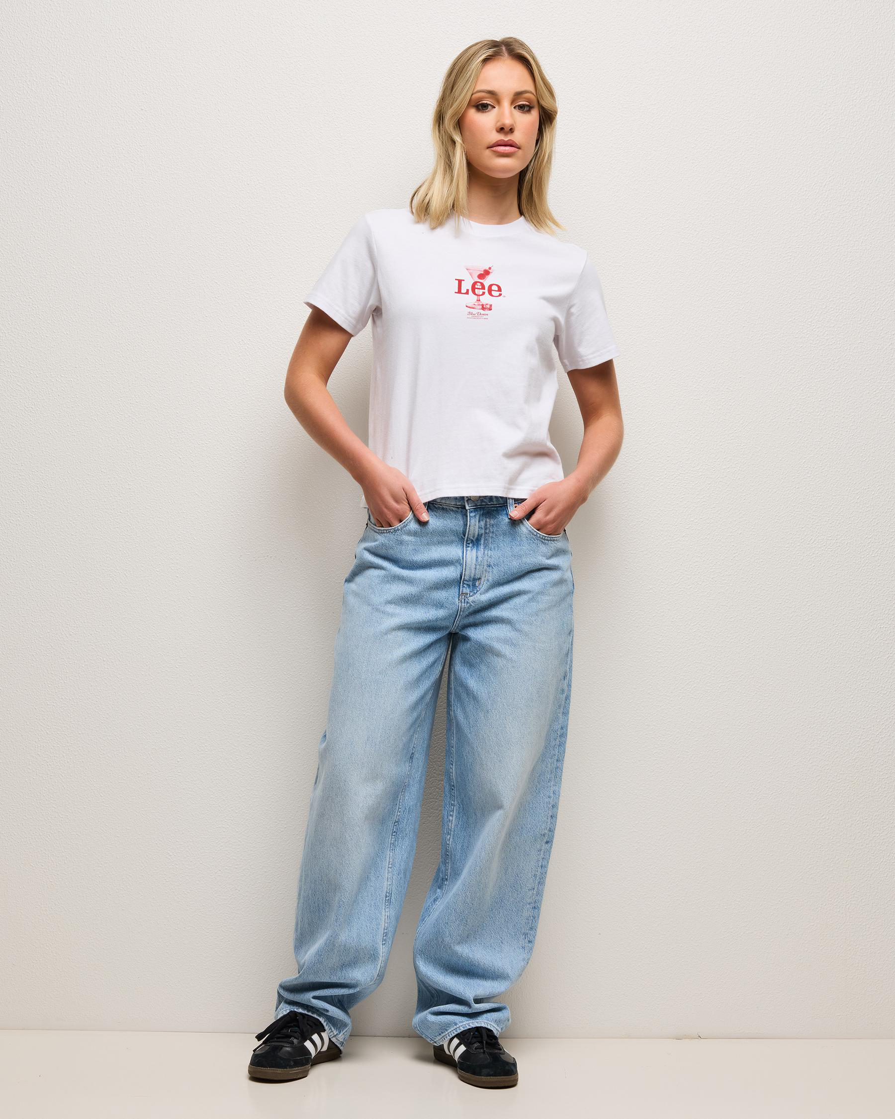 Mid Baggy Taper Jeans