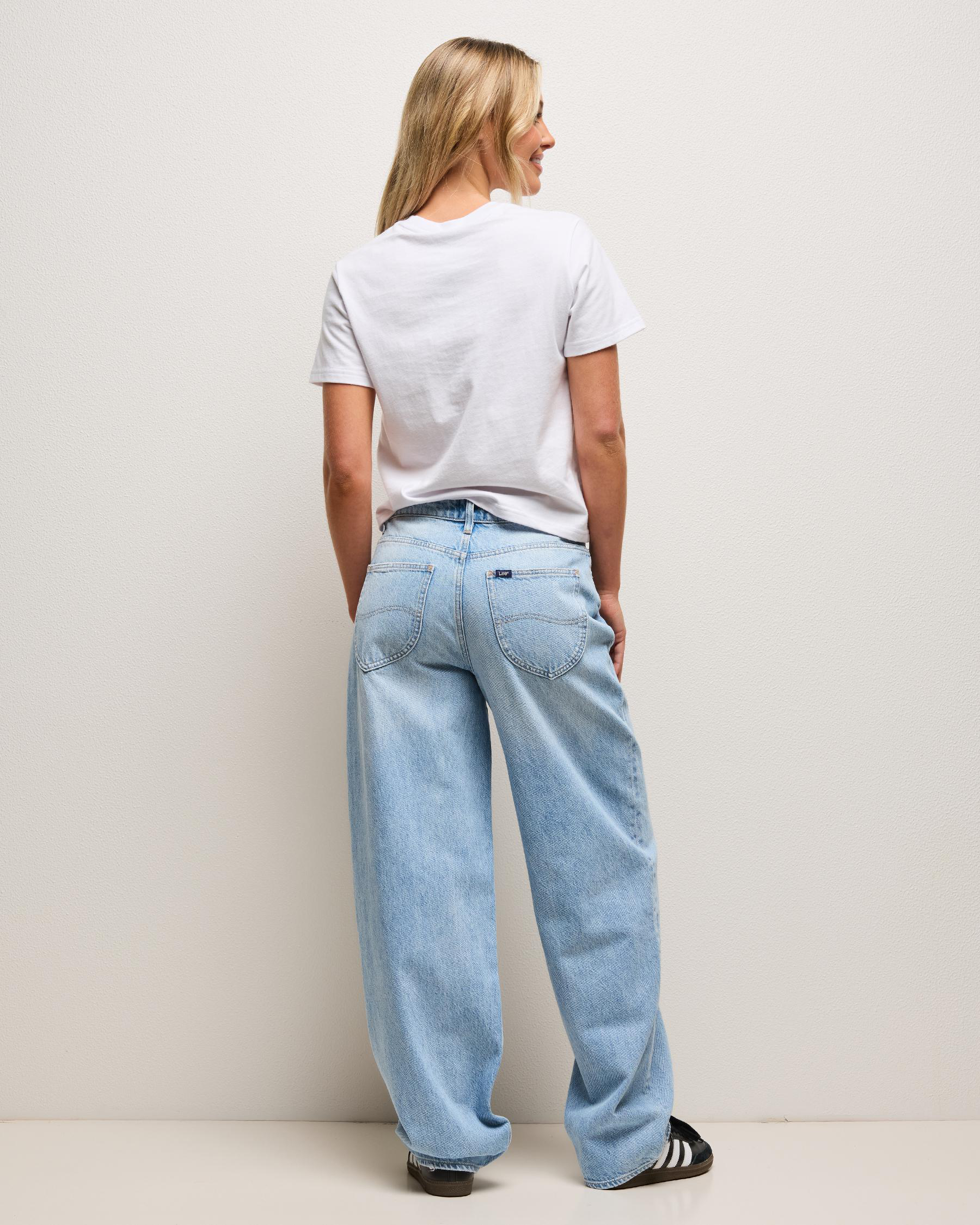 Mid Baggy Taper Jeans