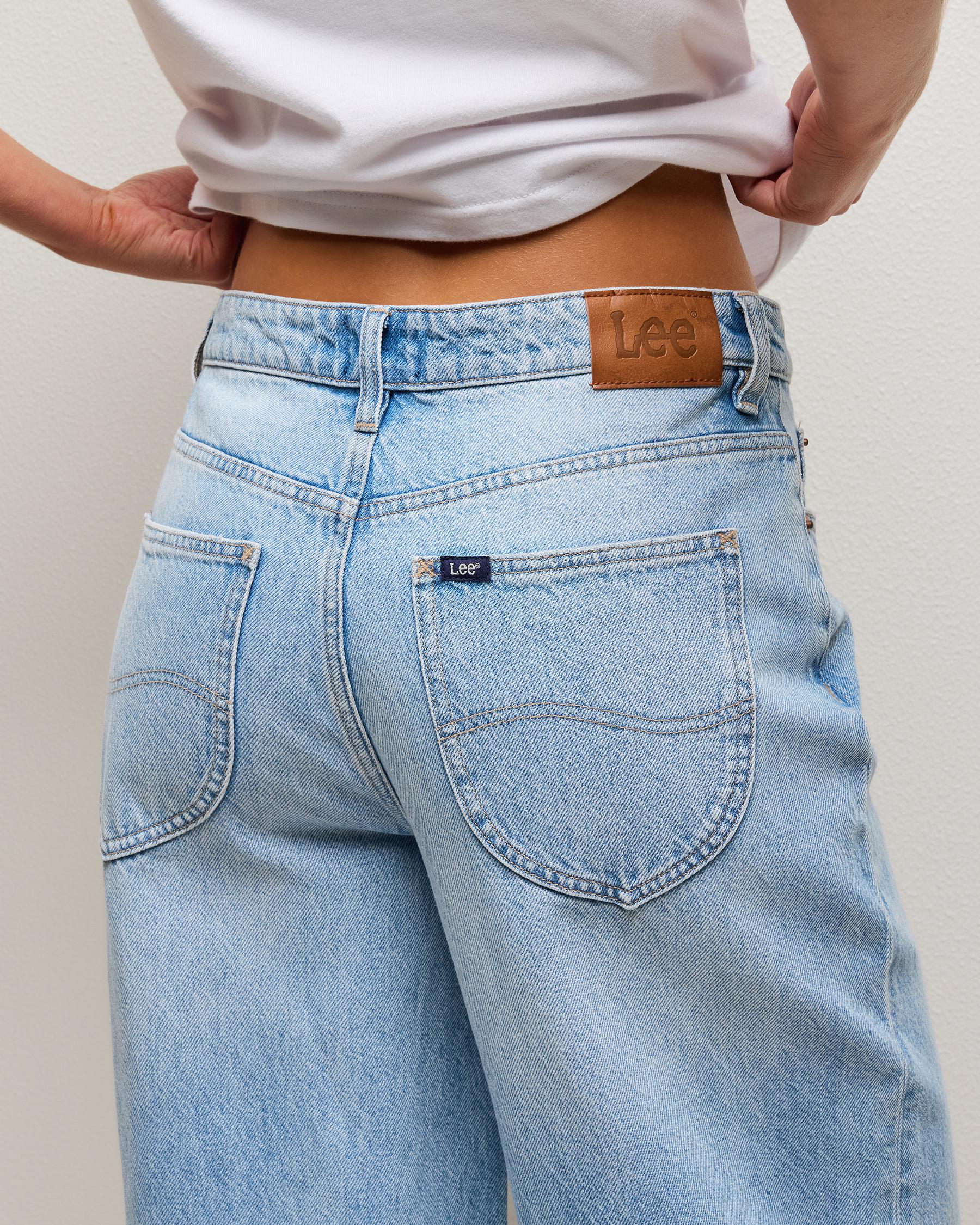 Mid Baggy Taper Jeans