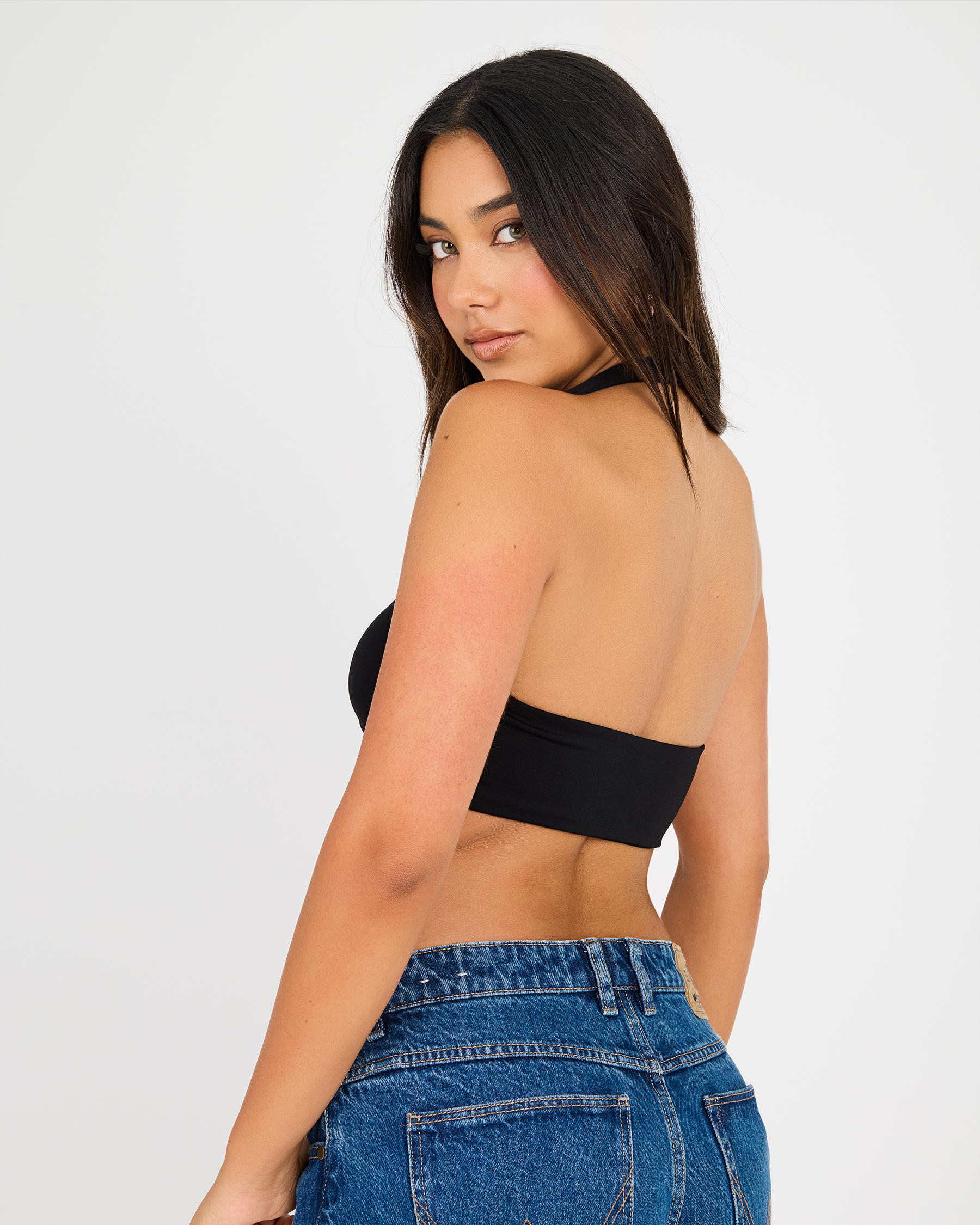 Super Soft Twist Crop Top