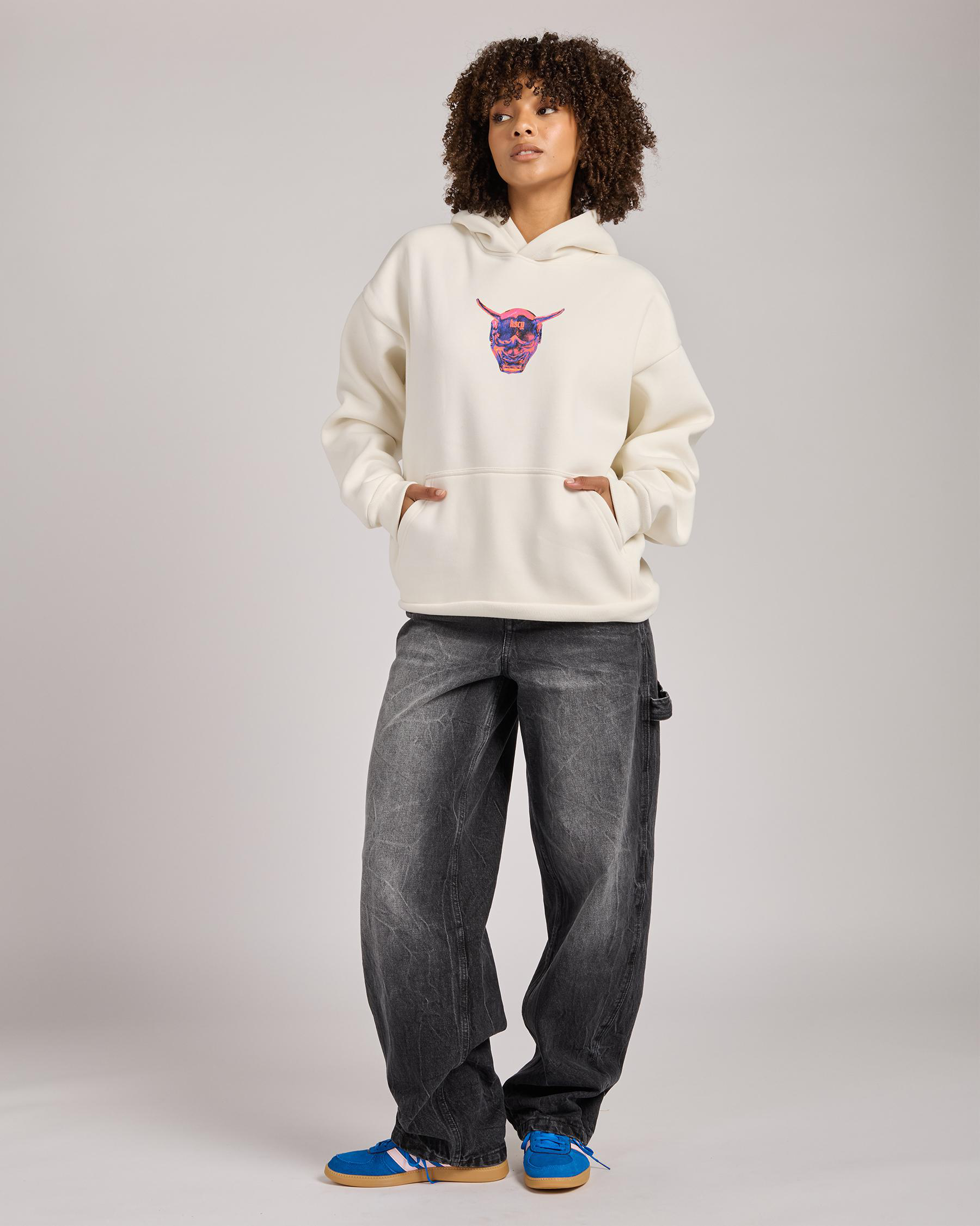 Mask Oversized Hoodie