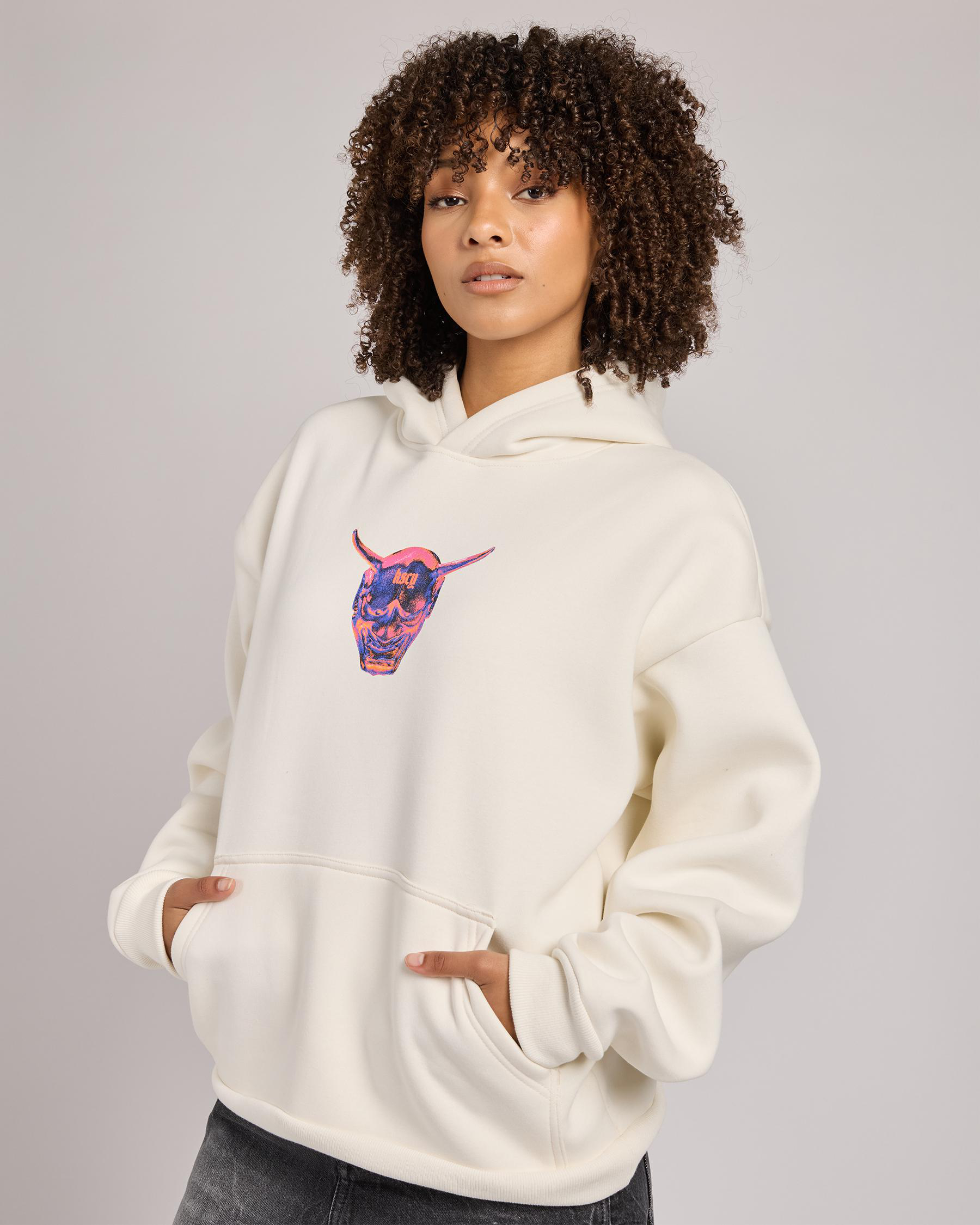 Mask Oversized Hoodie