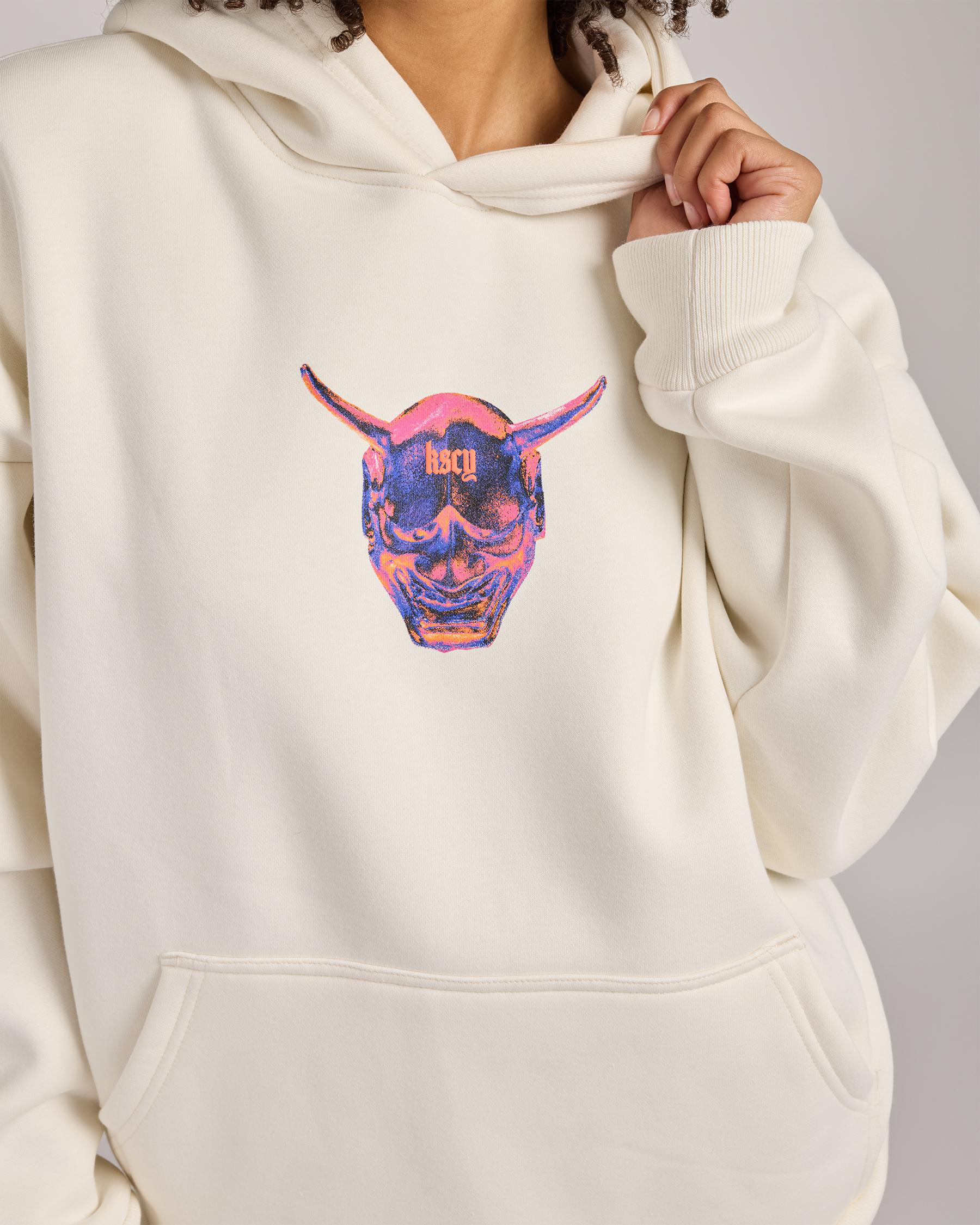 Mask Oversized Hoodie