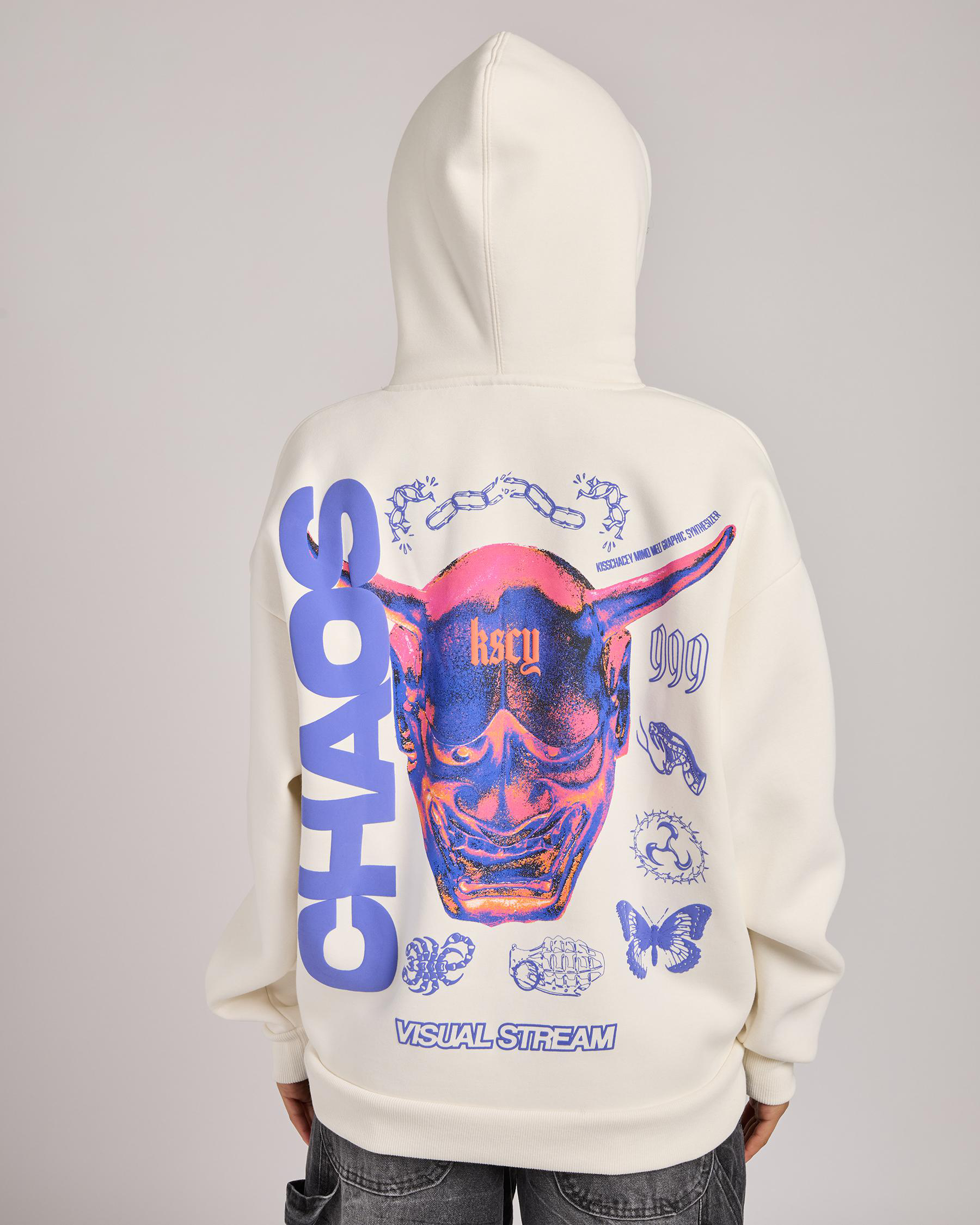 Mask Oversized Hoodie