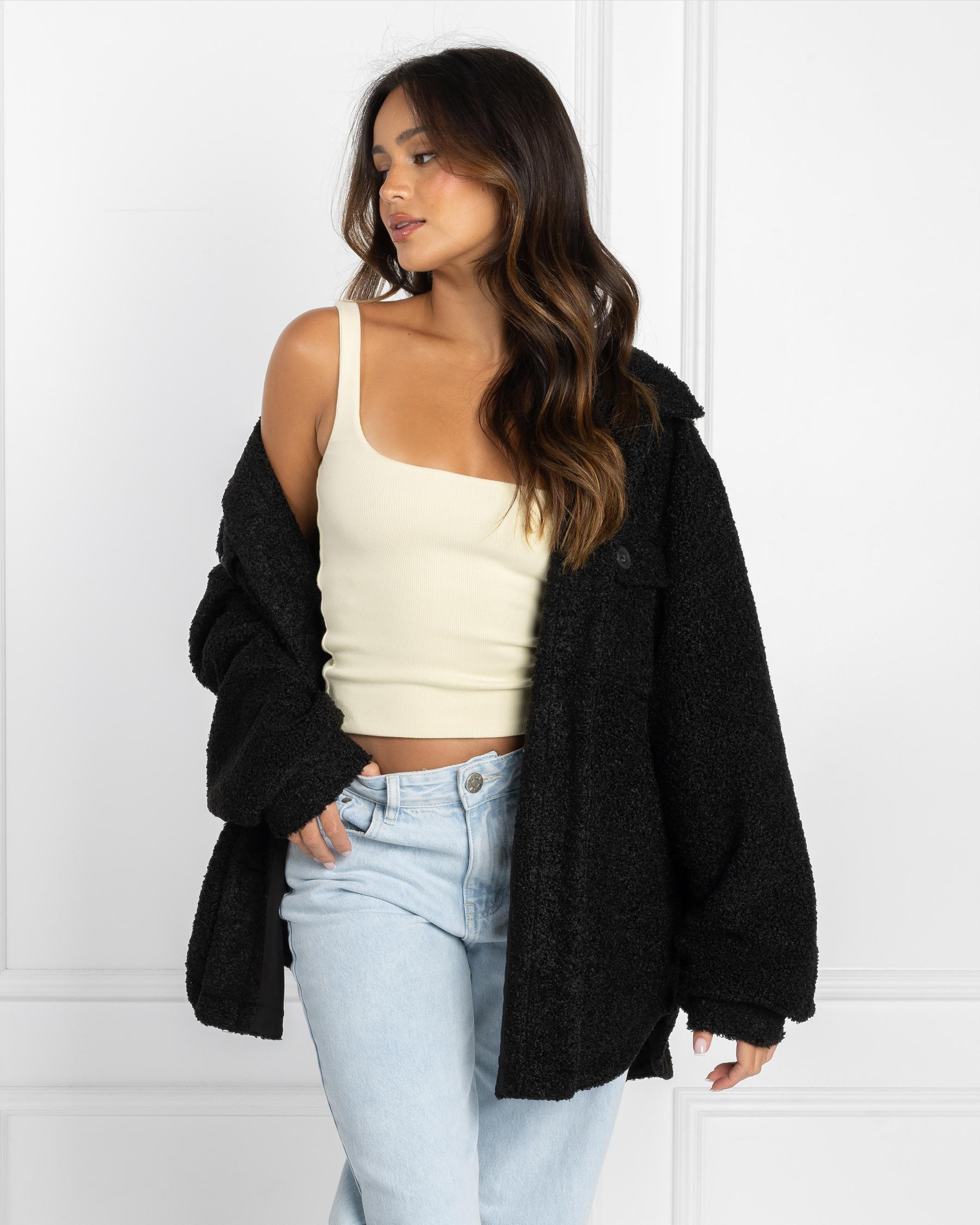 Houston Soft Boucle Shacket