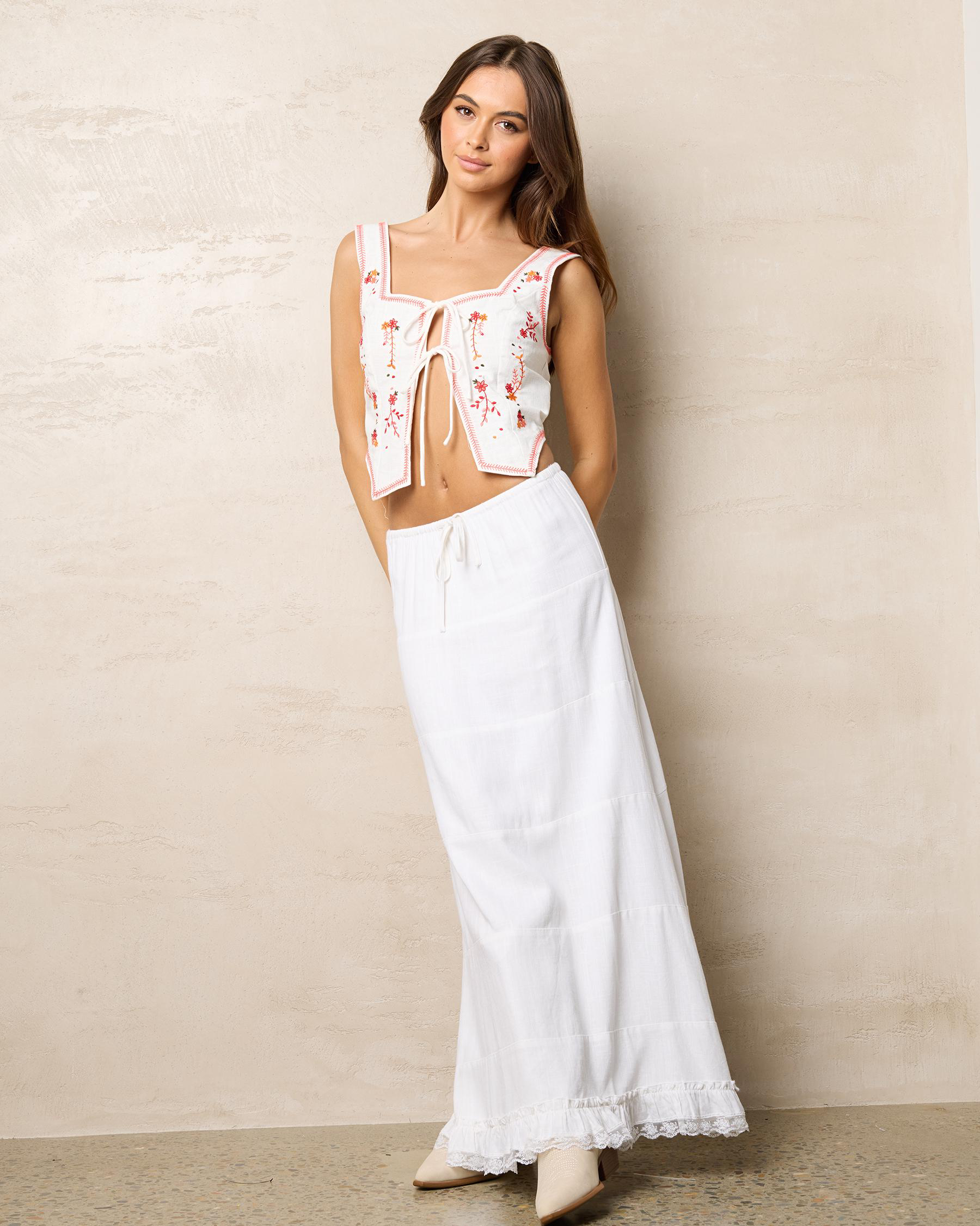 Montana Tie Front Top