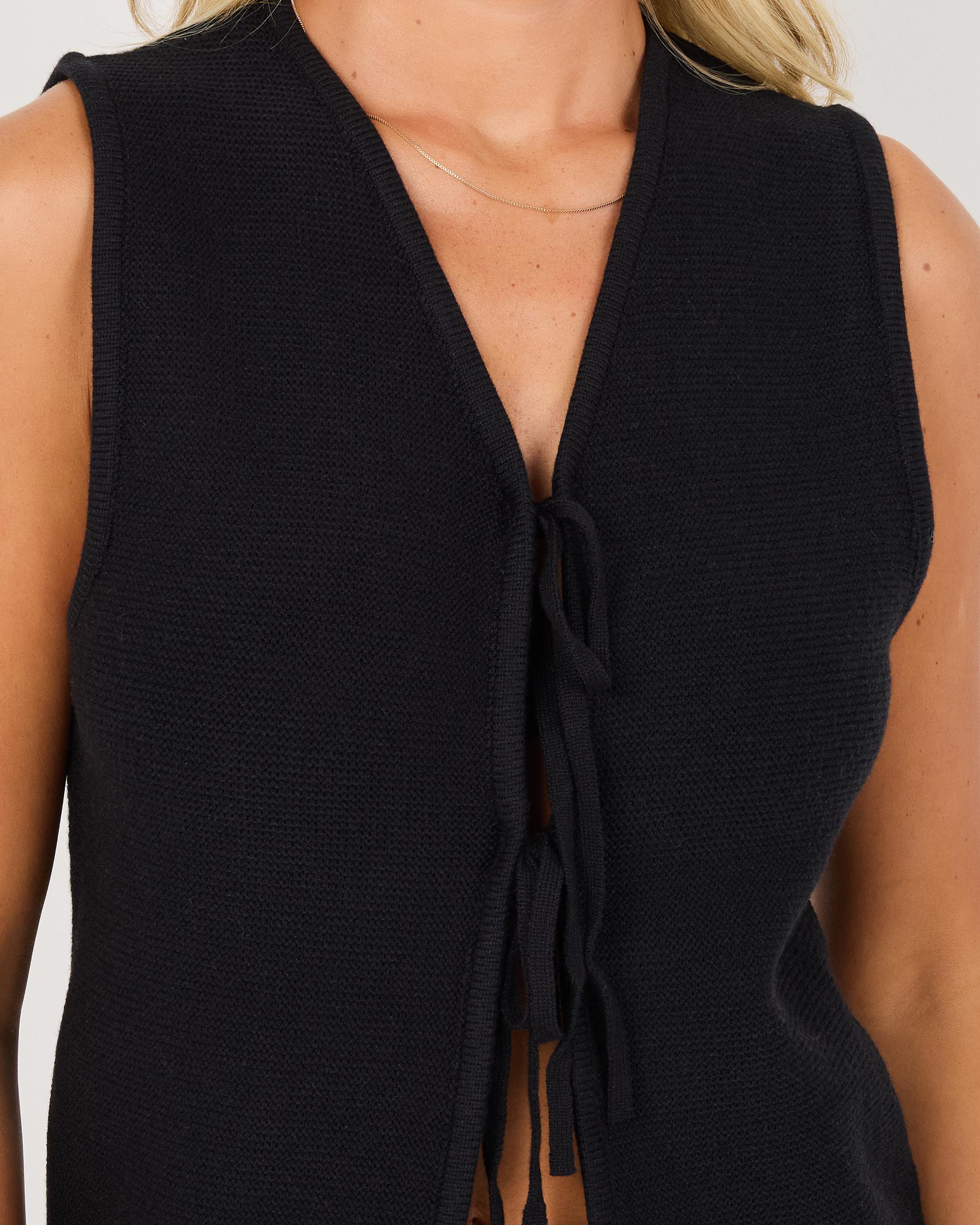 Anni Tie Front Knit Top