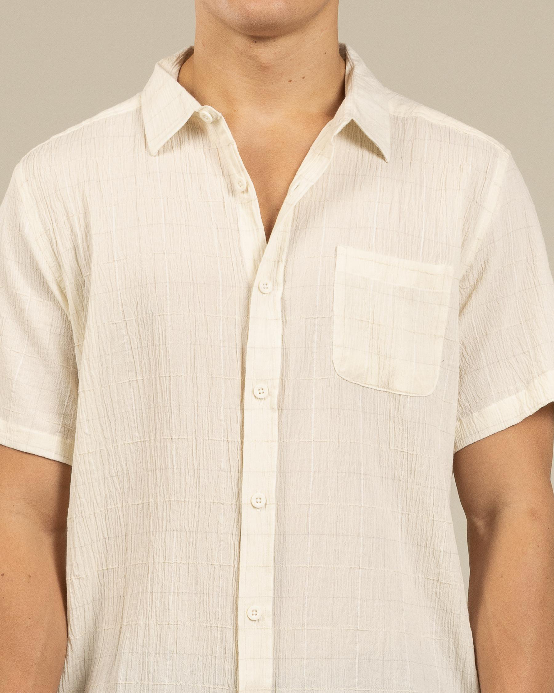 Structure Short Sleeve Shirt