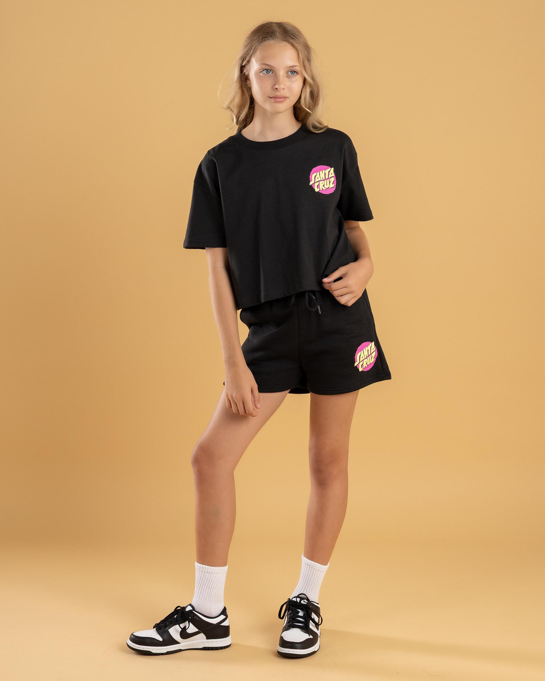 Style Dot Oversized Cropped T-Shirt