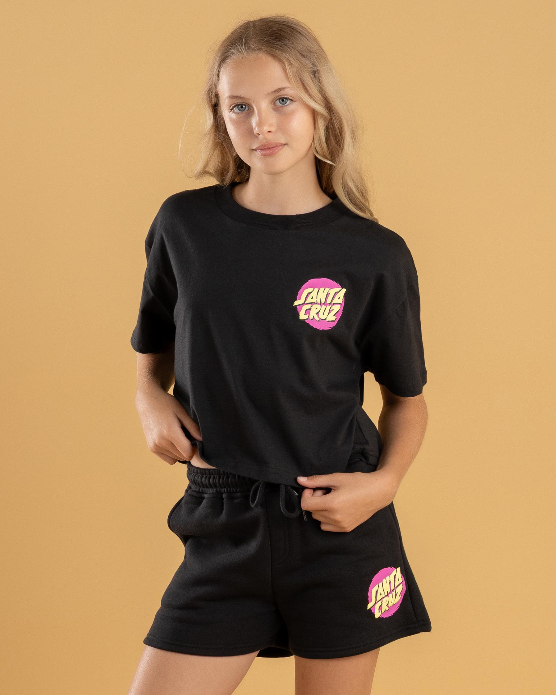 Style Dot Oversized Cropped T-Shirt