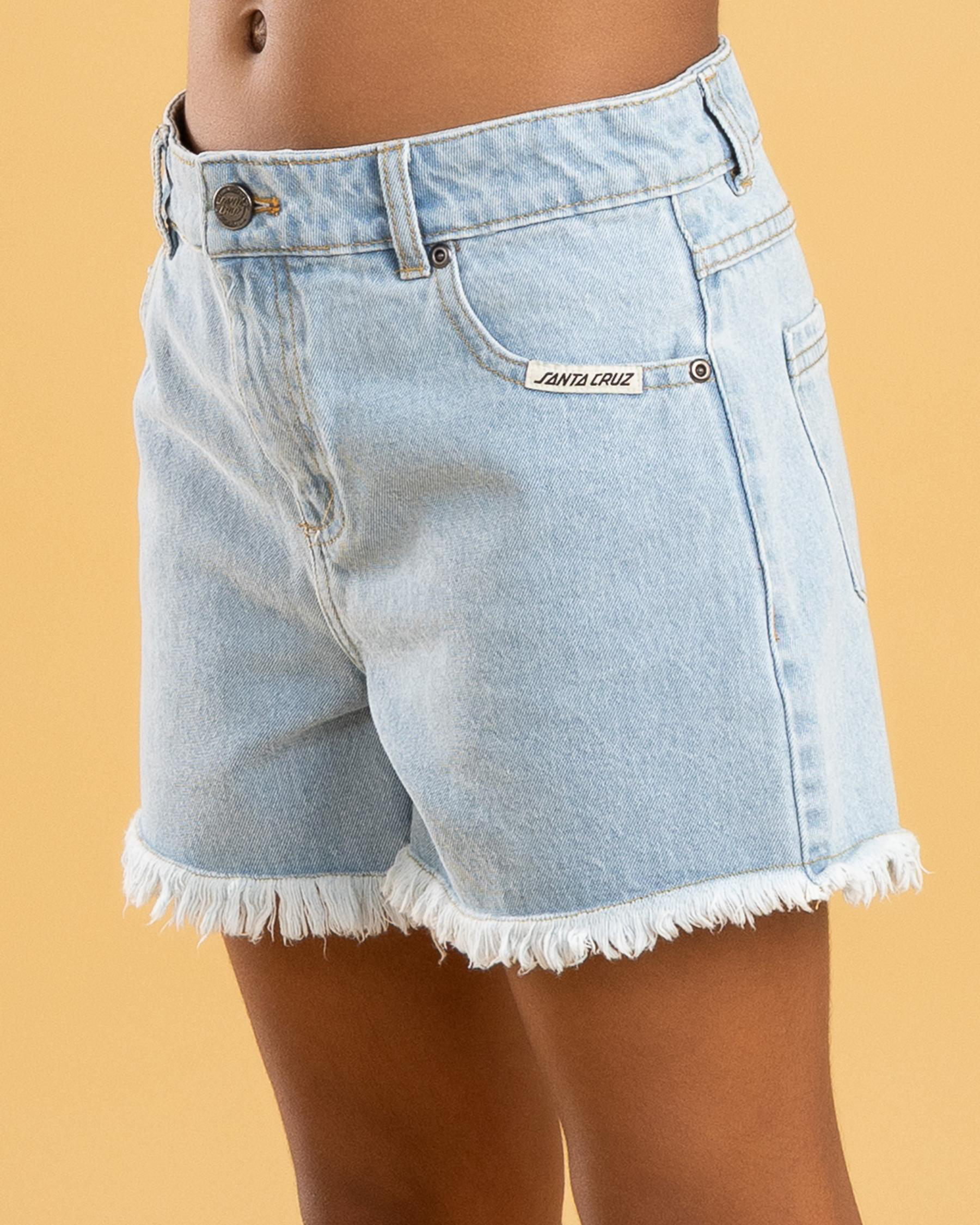 MFG Retro Dot Denim Shorts