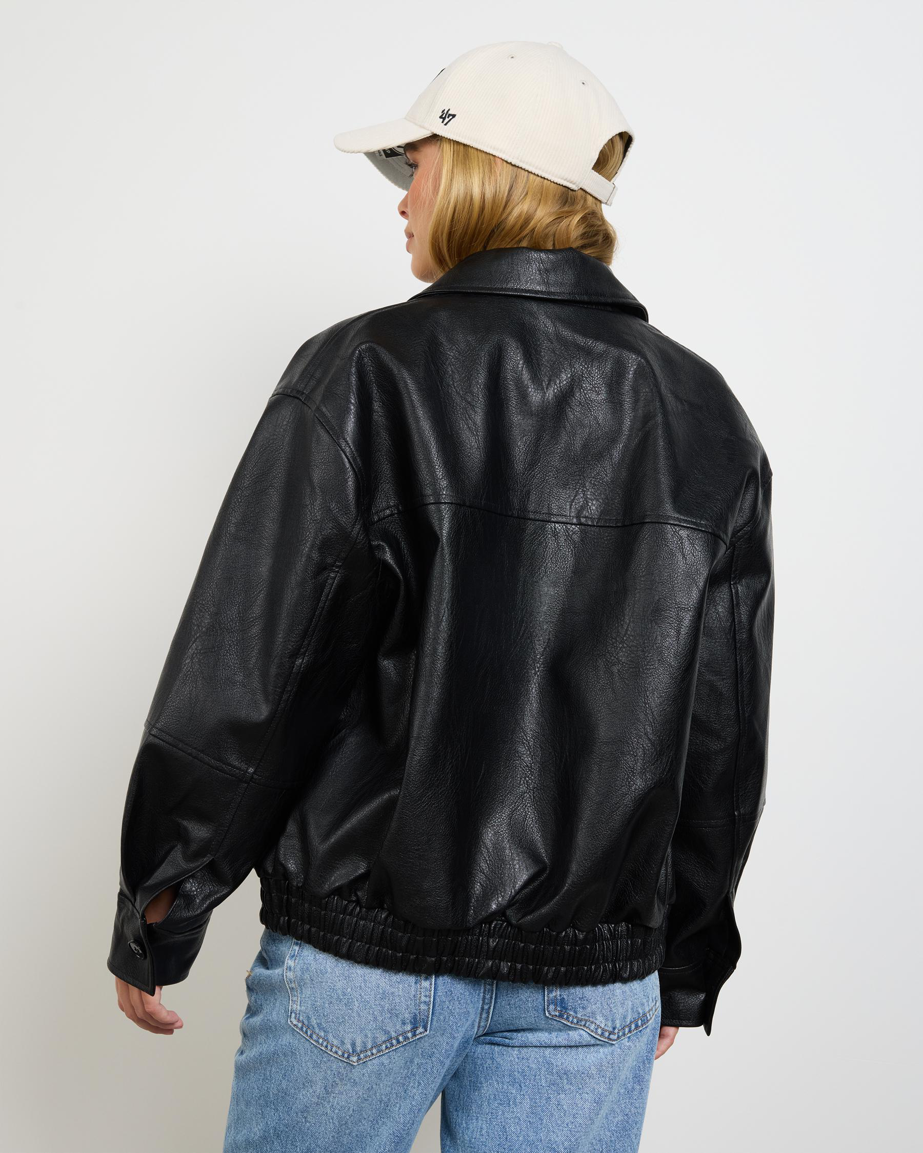 Aston Faux Leather Jacket