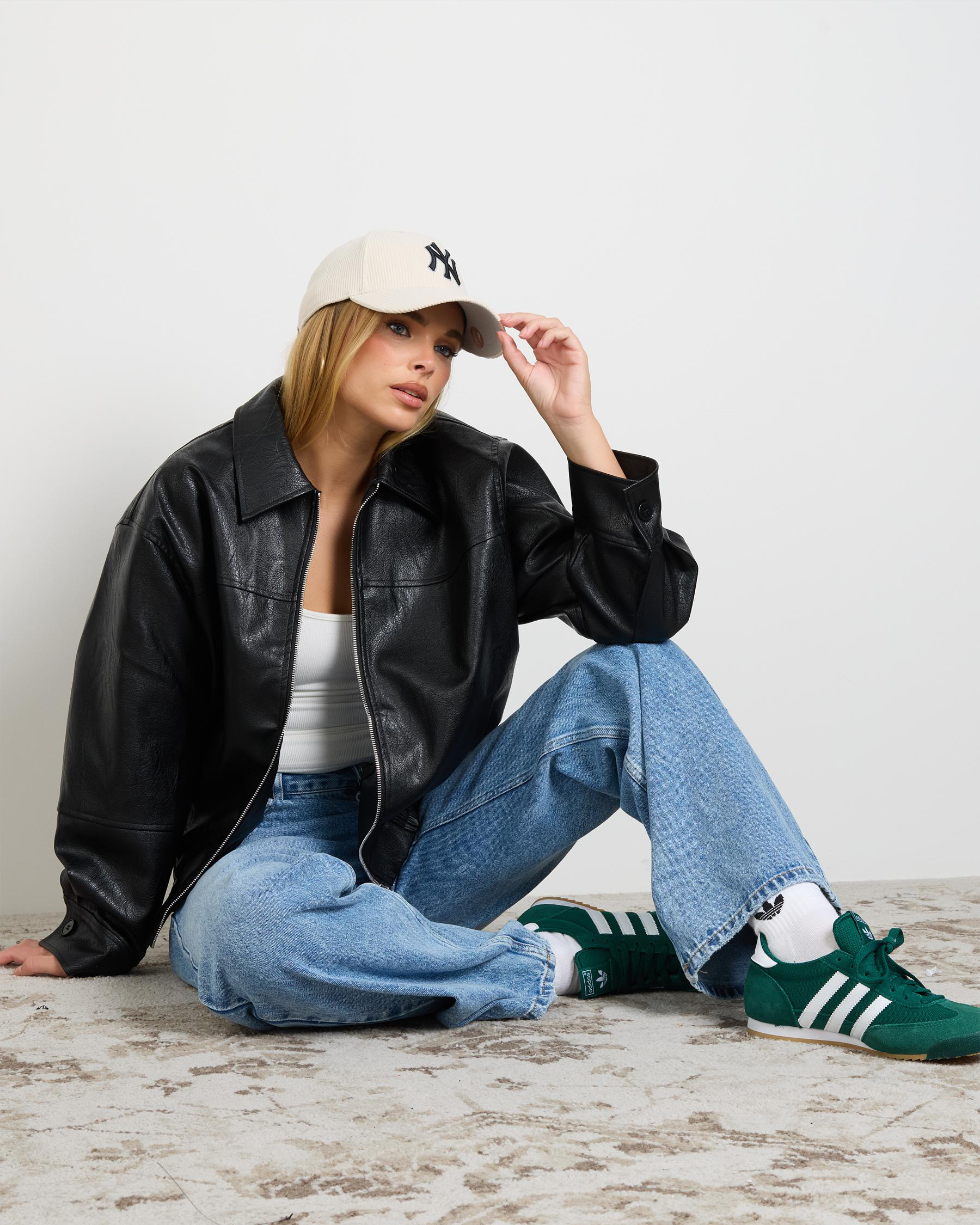 Aston Faux Leather Jacket