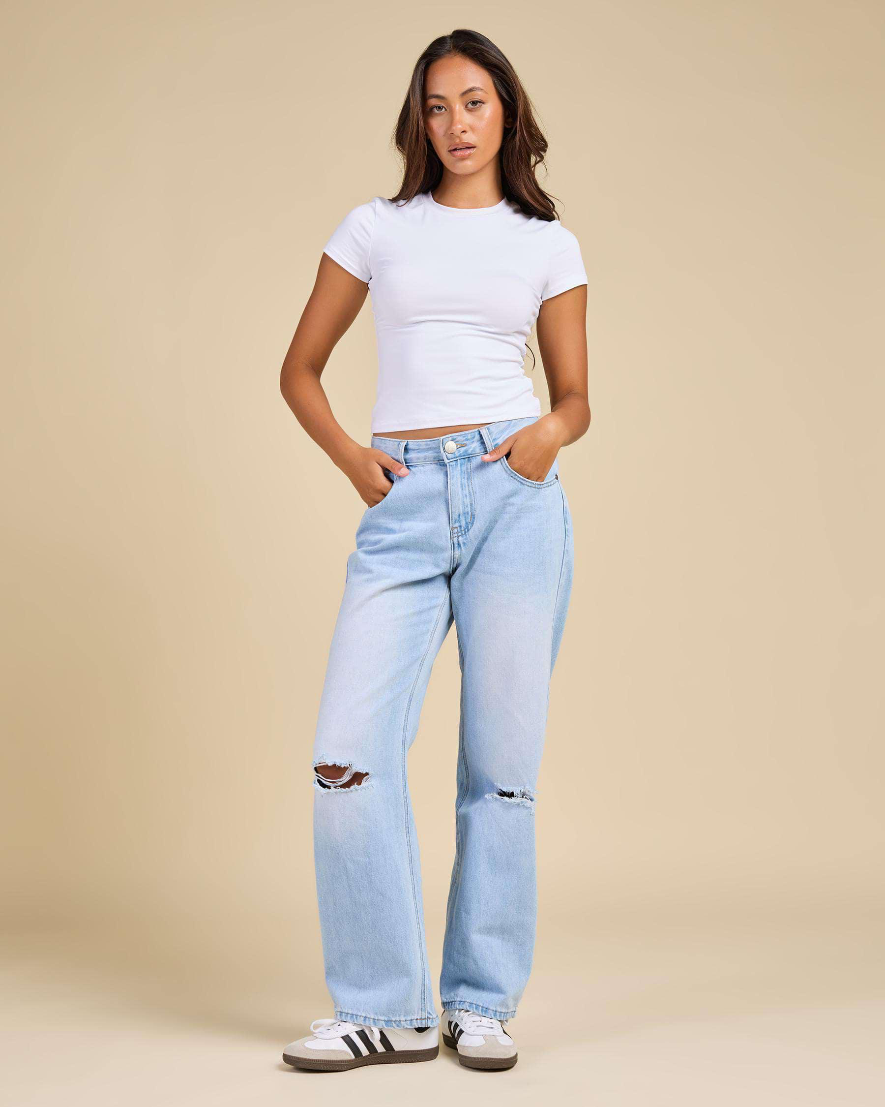 Stones Straight Leg Jeans