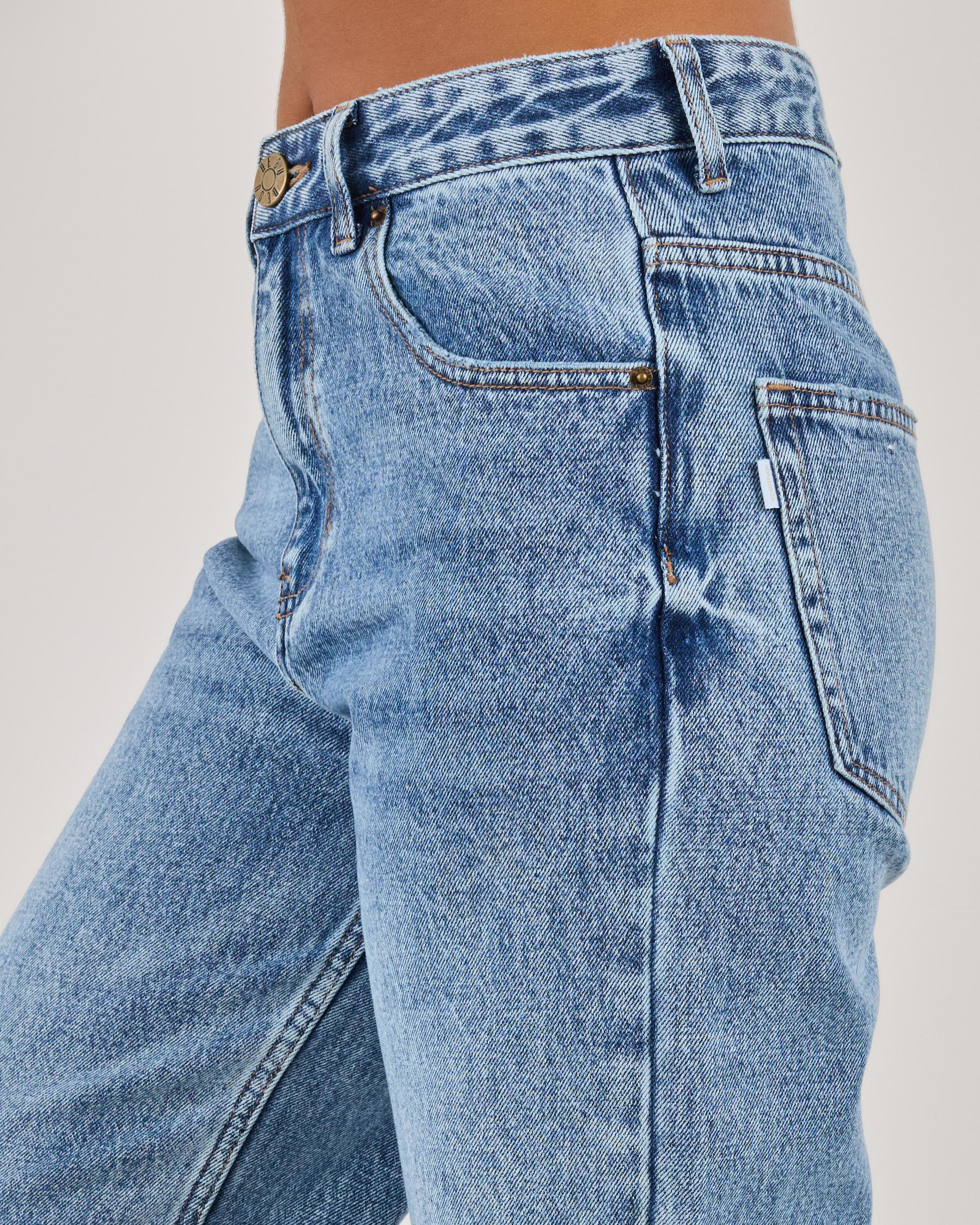 Rocker Straight Leg Jeans