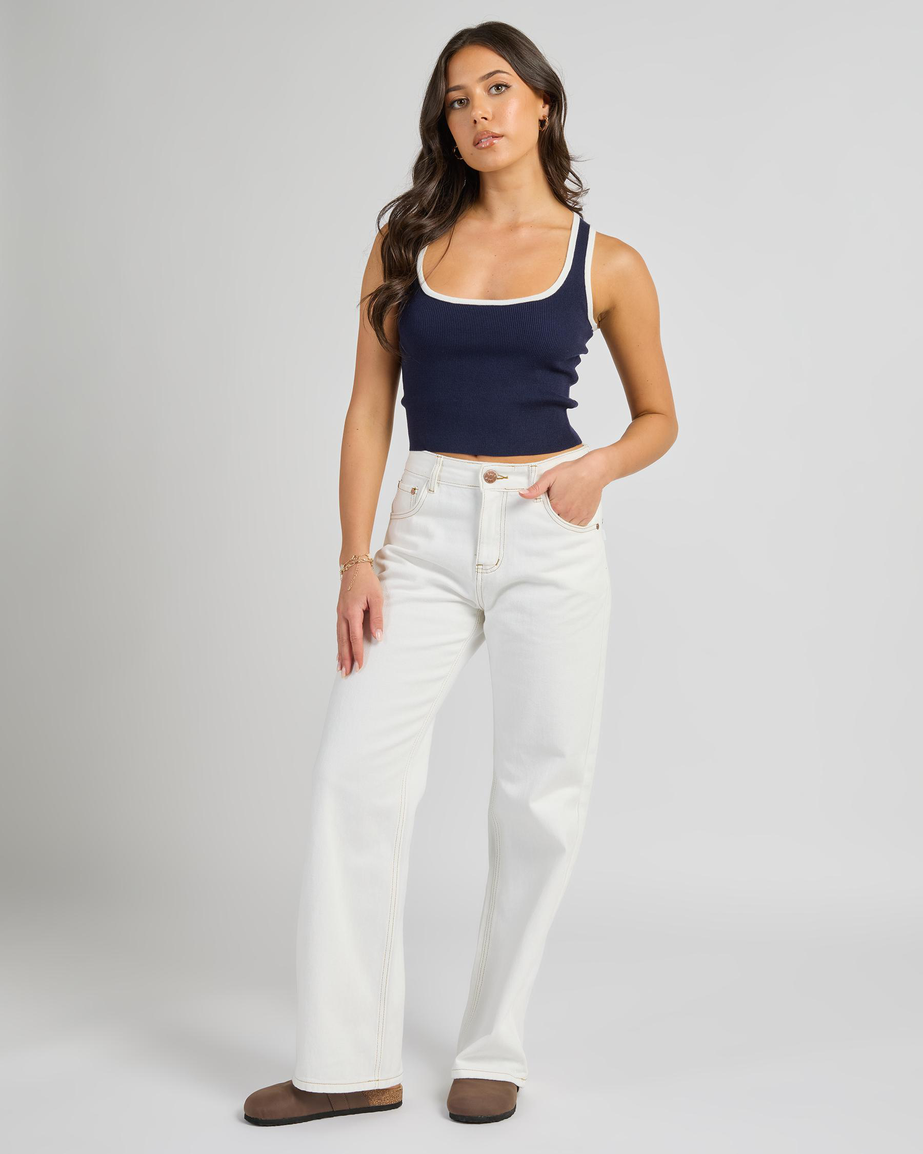 Bambi Basic Knit Top