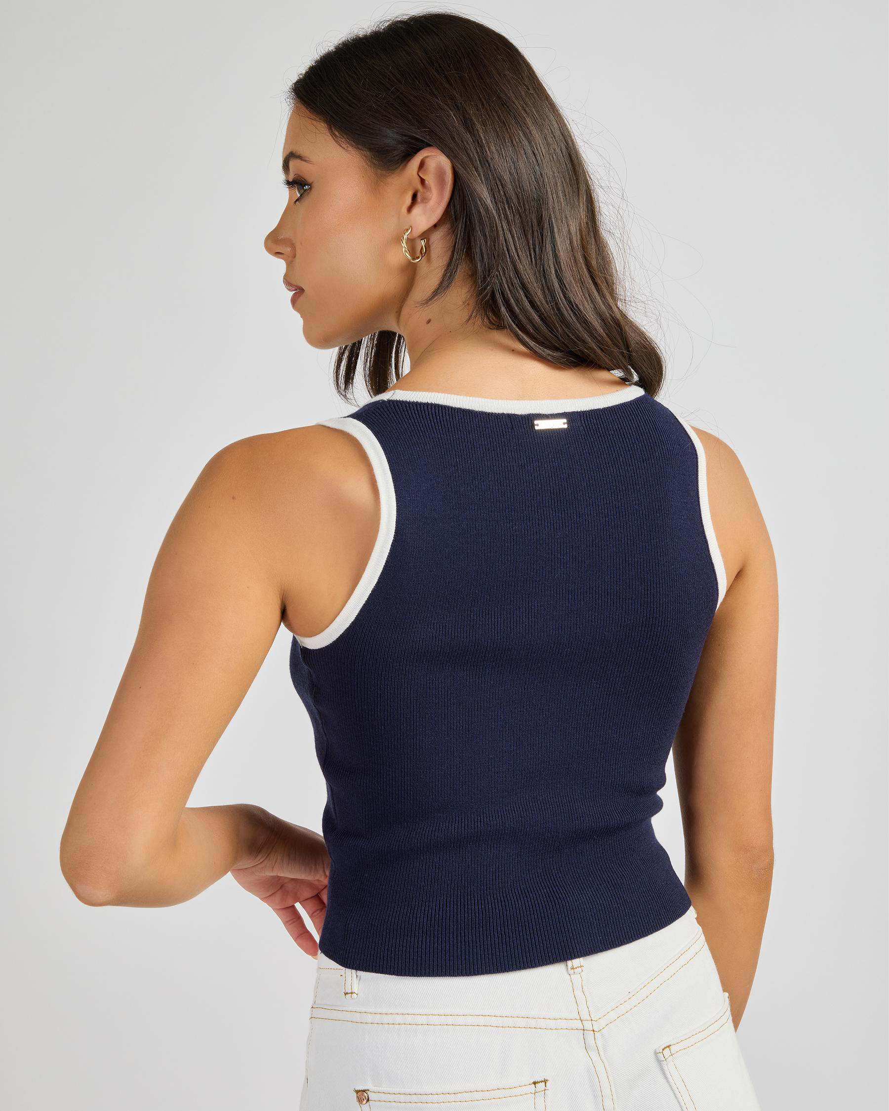 Bambi Basic Knit Top