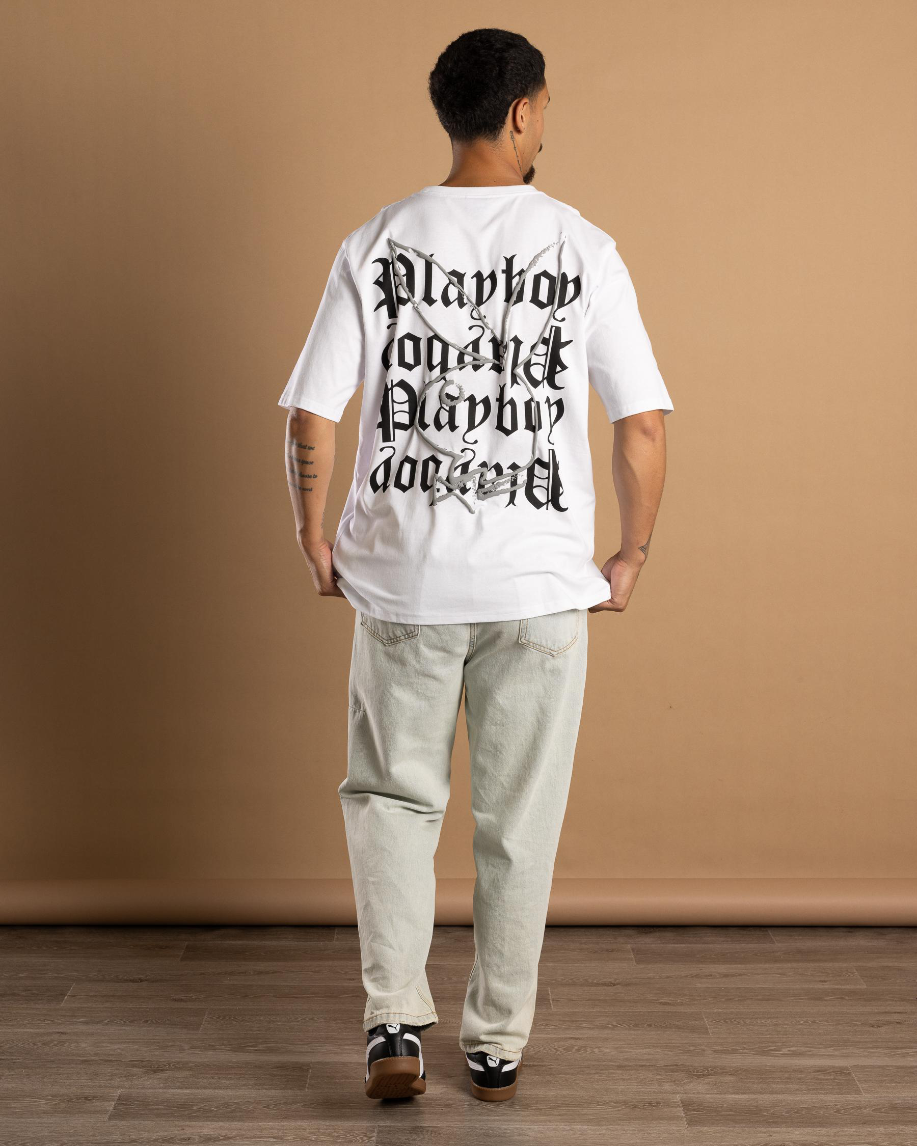 Playboy Gothic Sketch T-Shirt