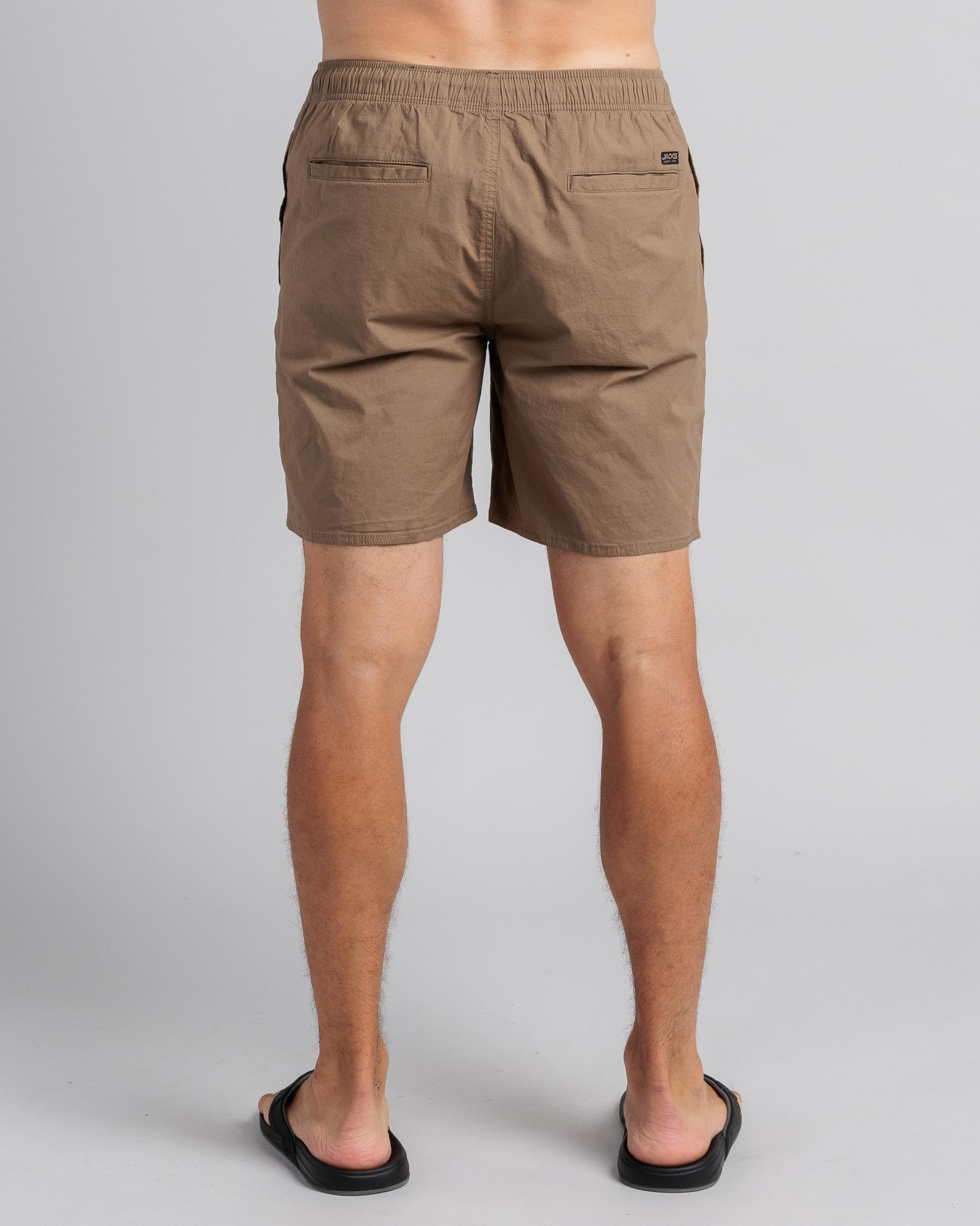 Junction Elastic Waist Shorts