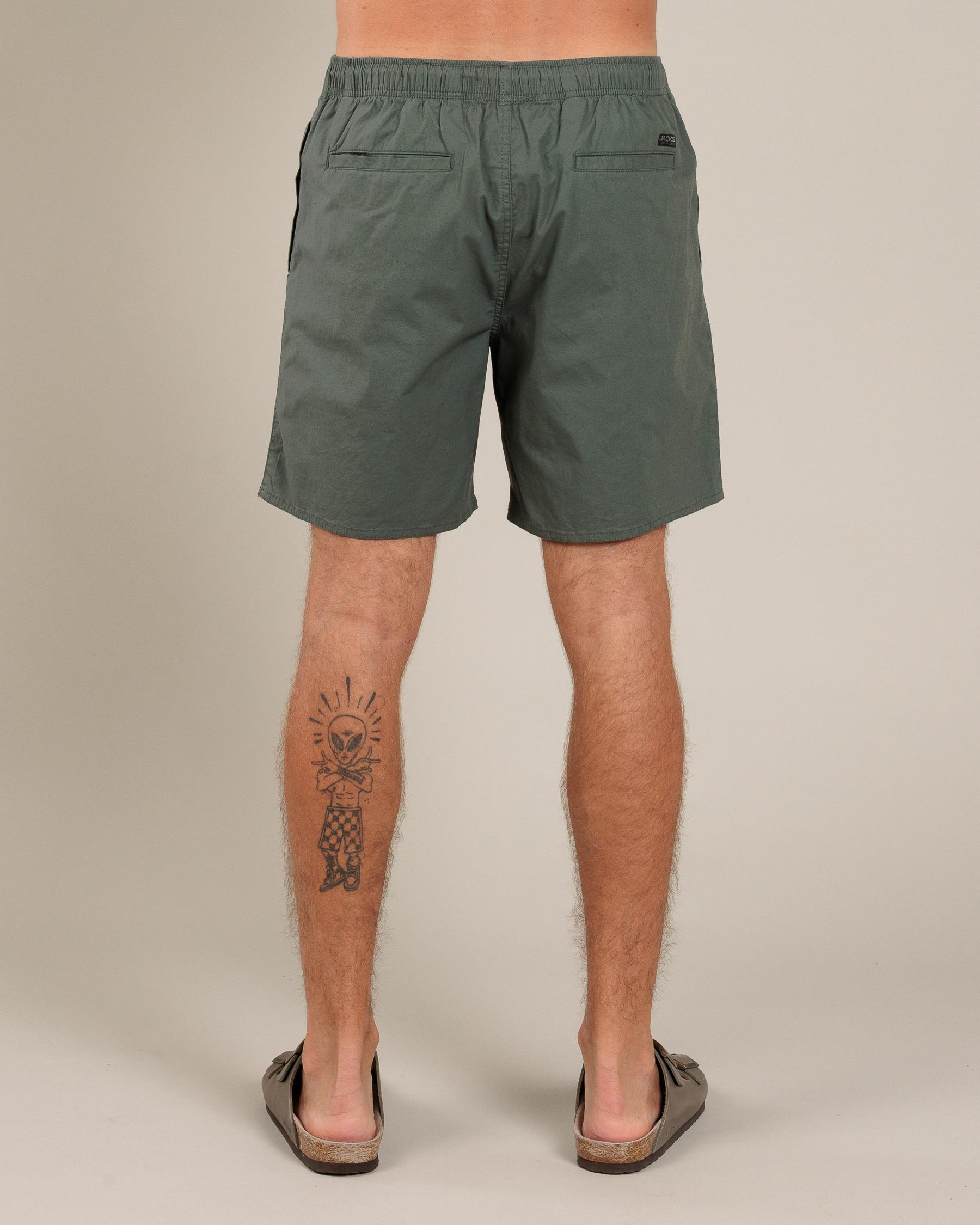 Junction Elastic Waist Shorts