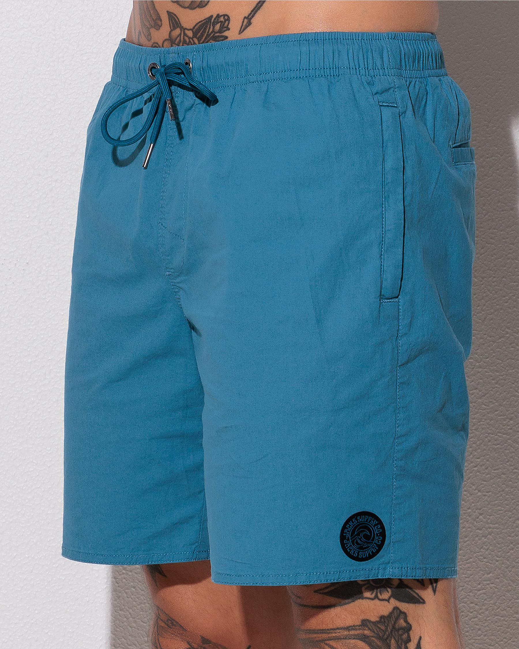 Junction Elastic Waist Shorts