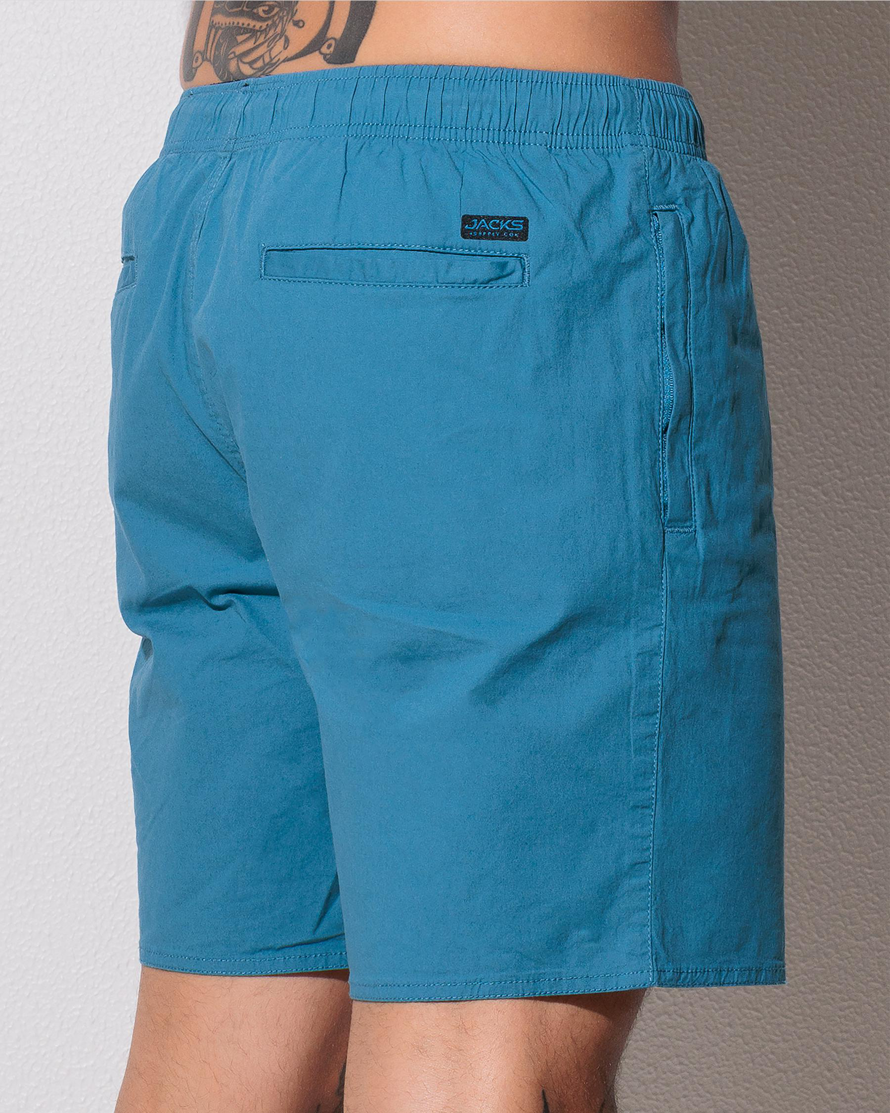 Junction Elastic Waist Shorts