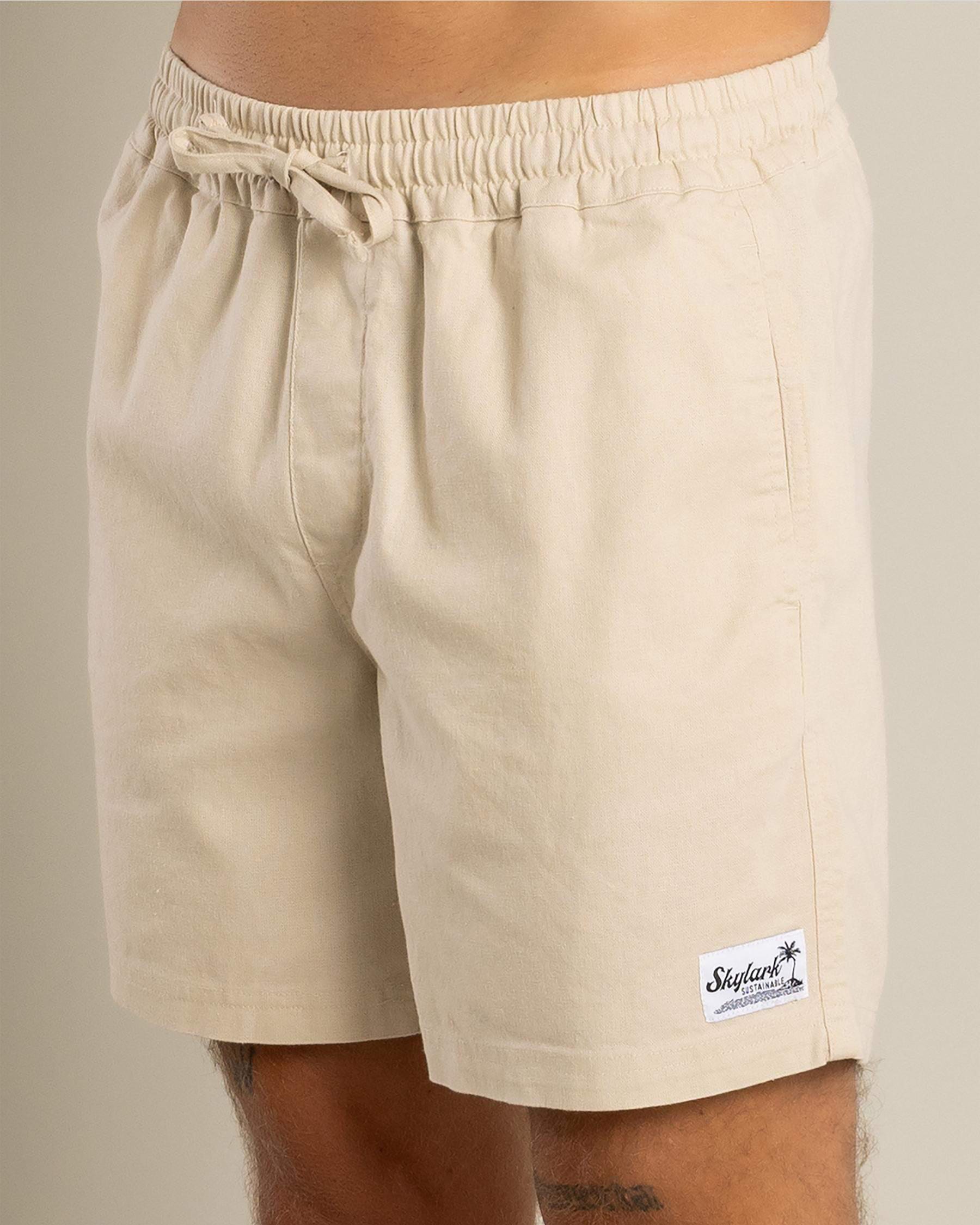 Sustain Elastic Waist Shorts