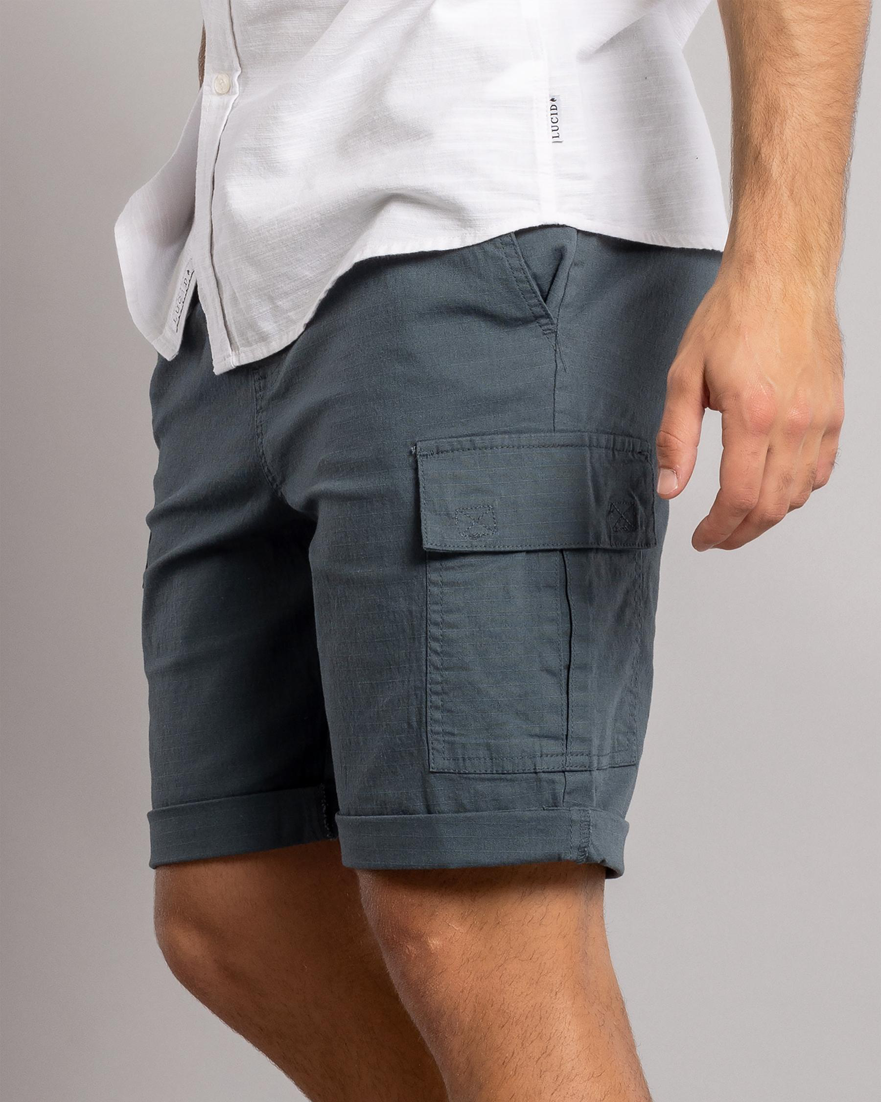 Shroud Elastic Waist Shorts