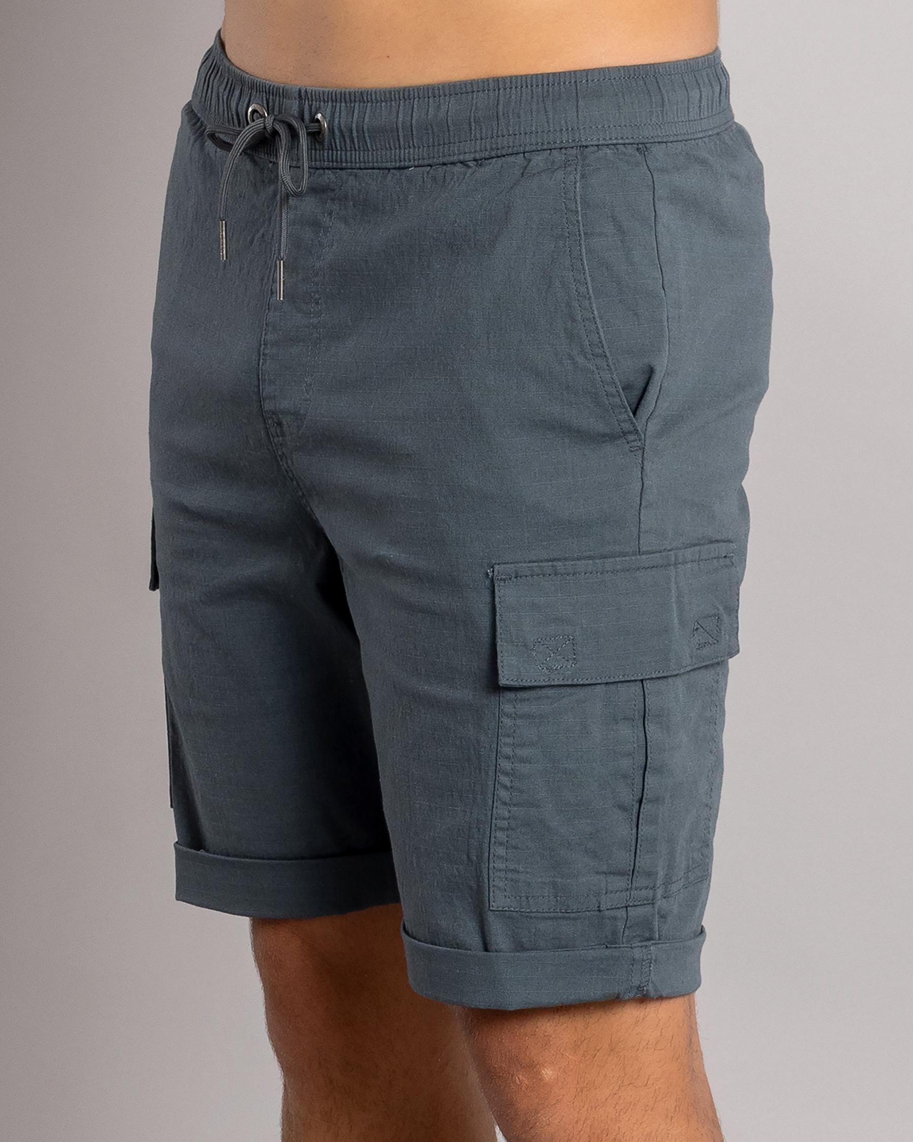 Shroud Elastic Waist Shorts