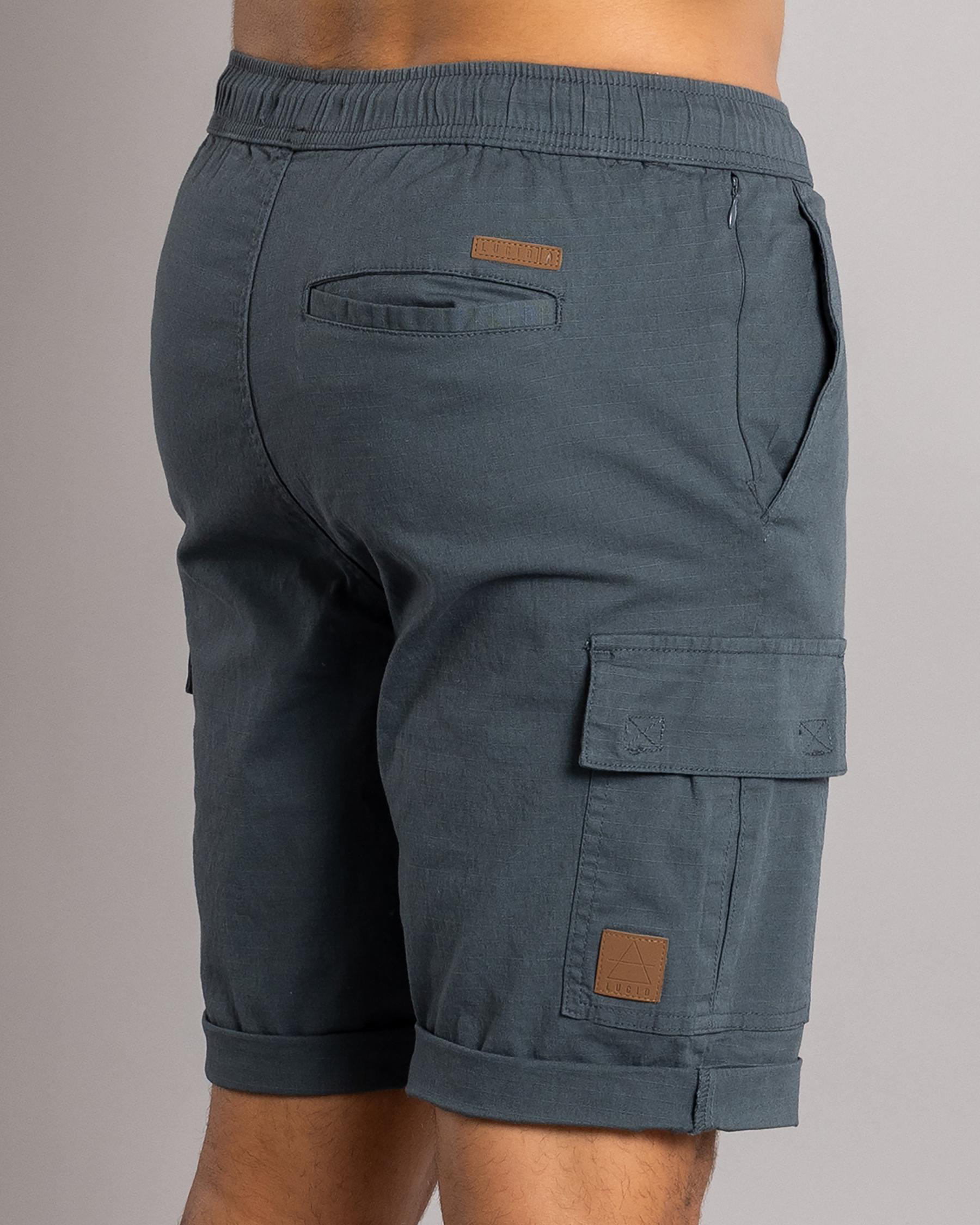 Shroud Elastic Waist Shorts