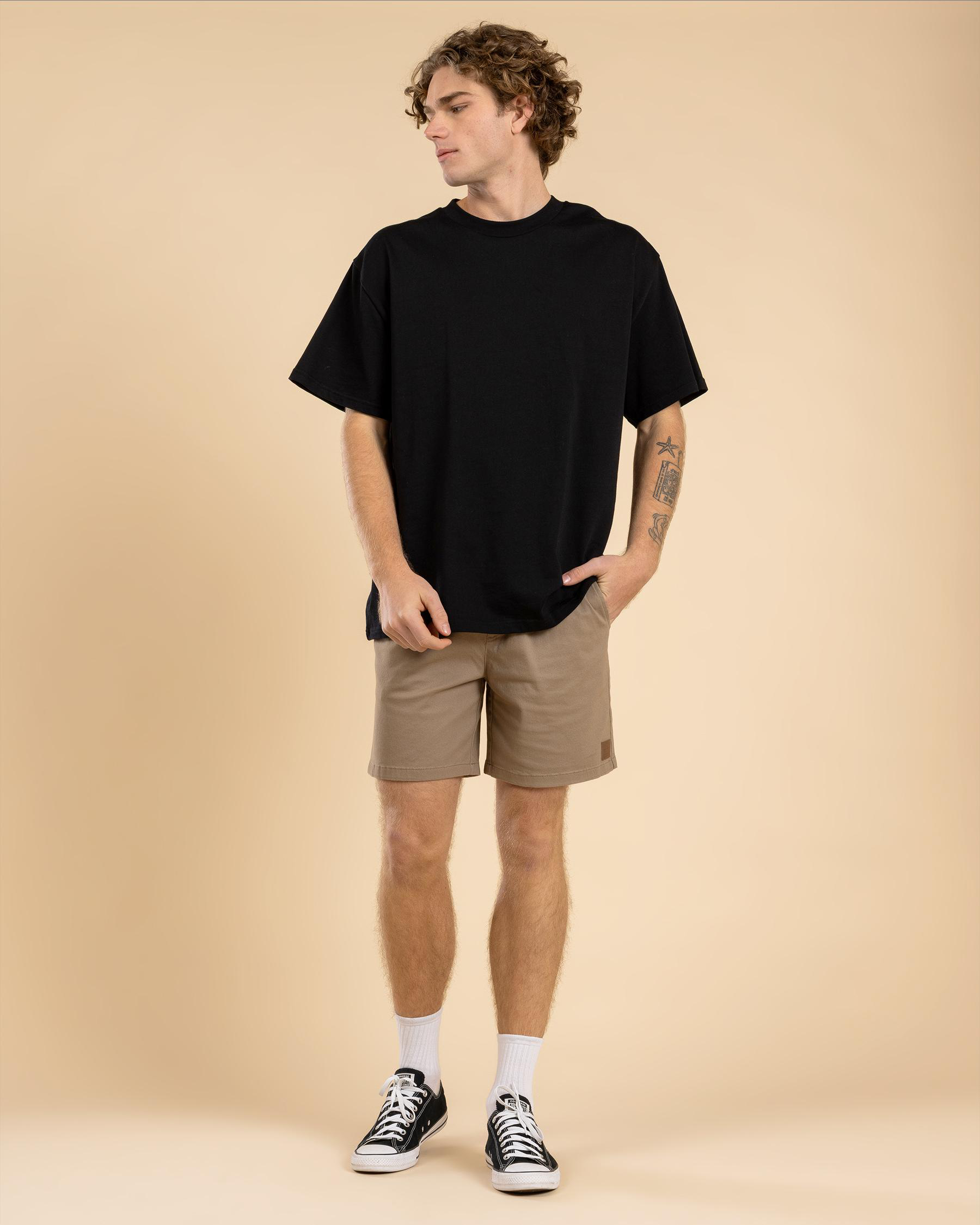 Switch Elastic Waist Shorts