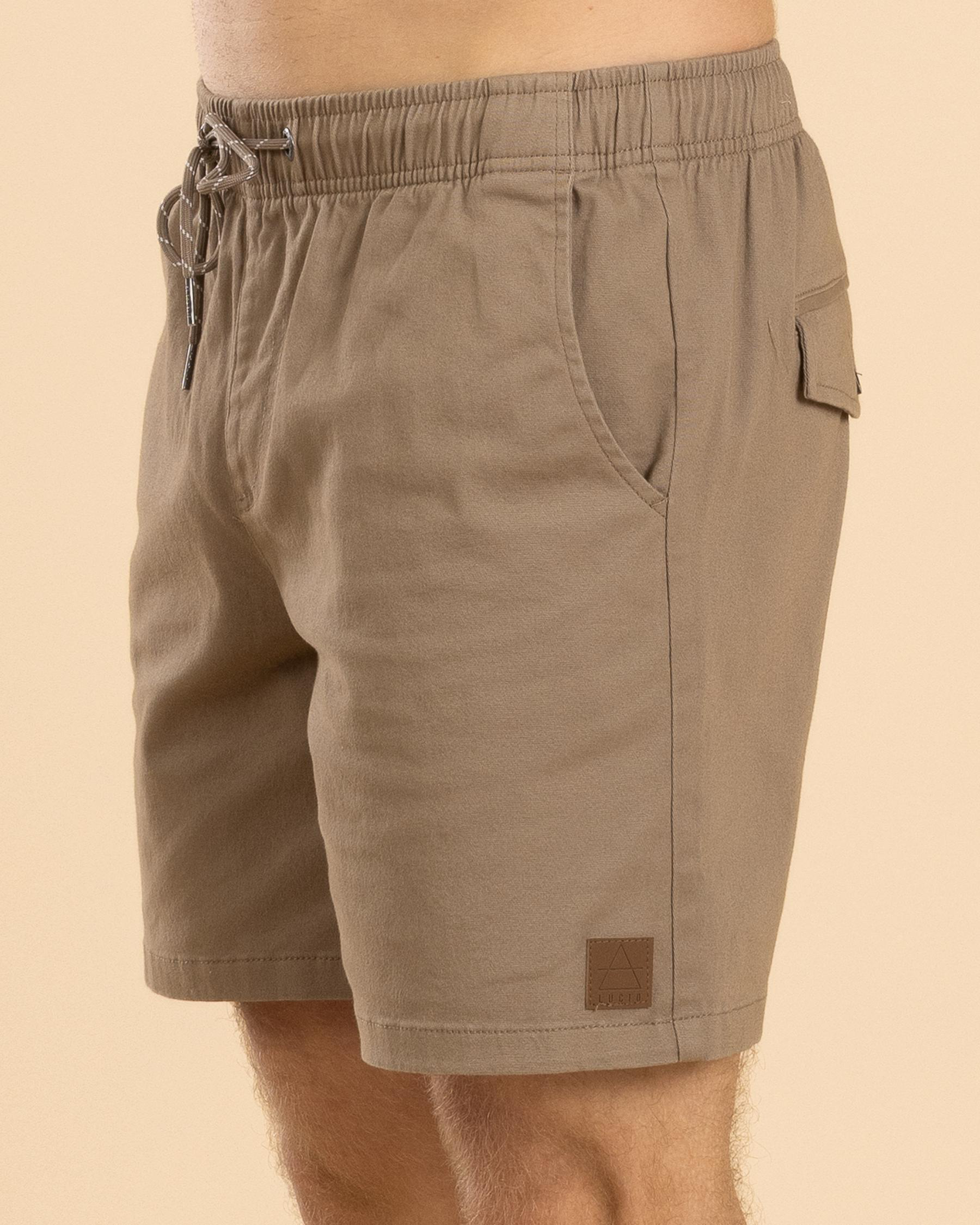 Switch Elastic Waist Shorts