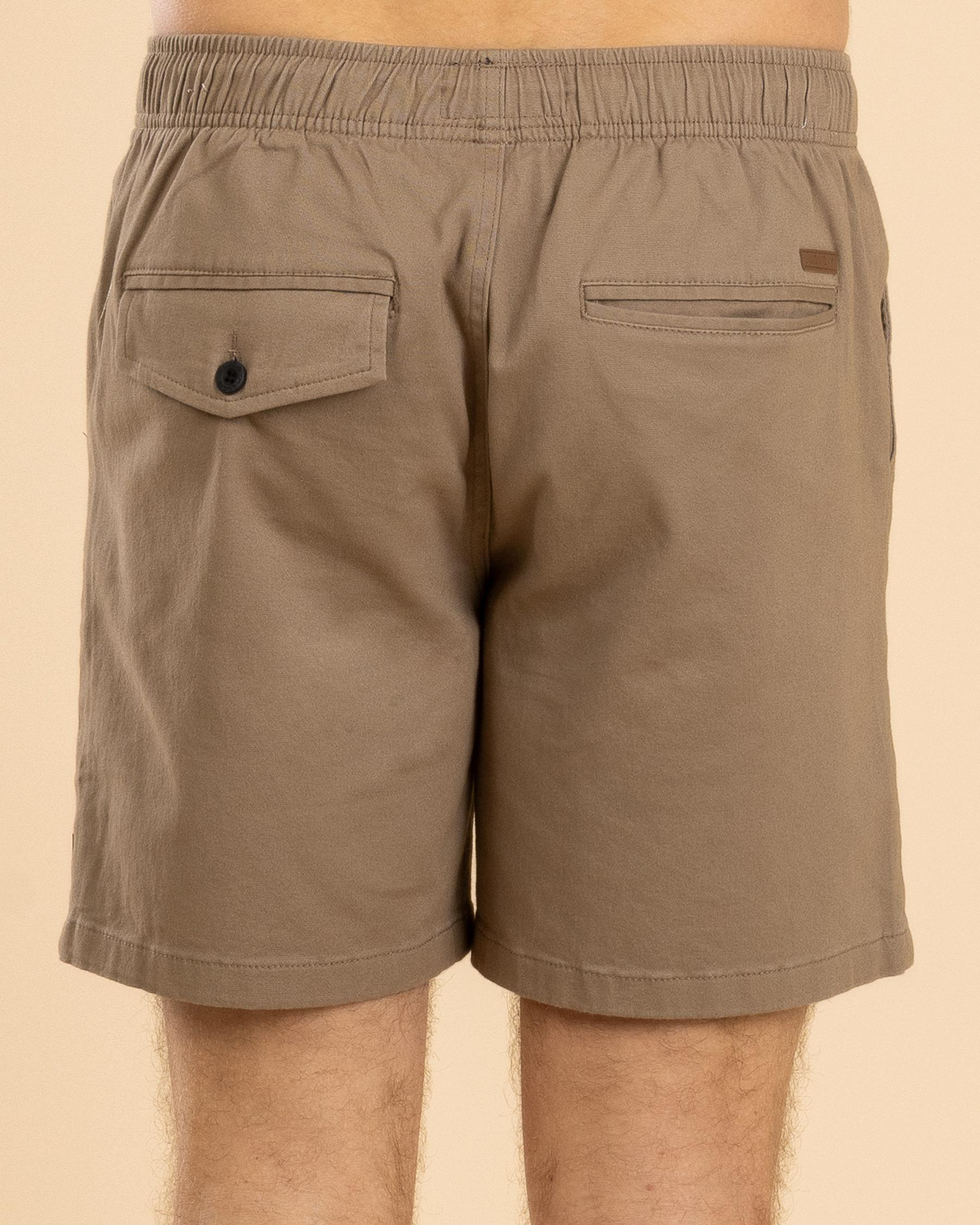 Switch Elastic Waist Shorts