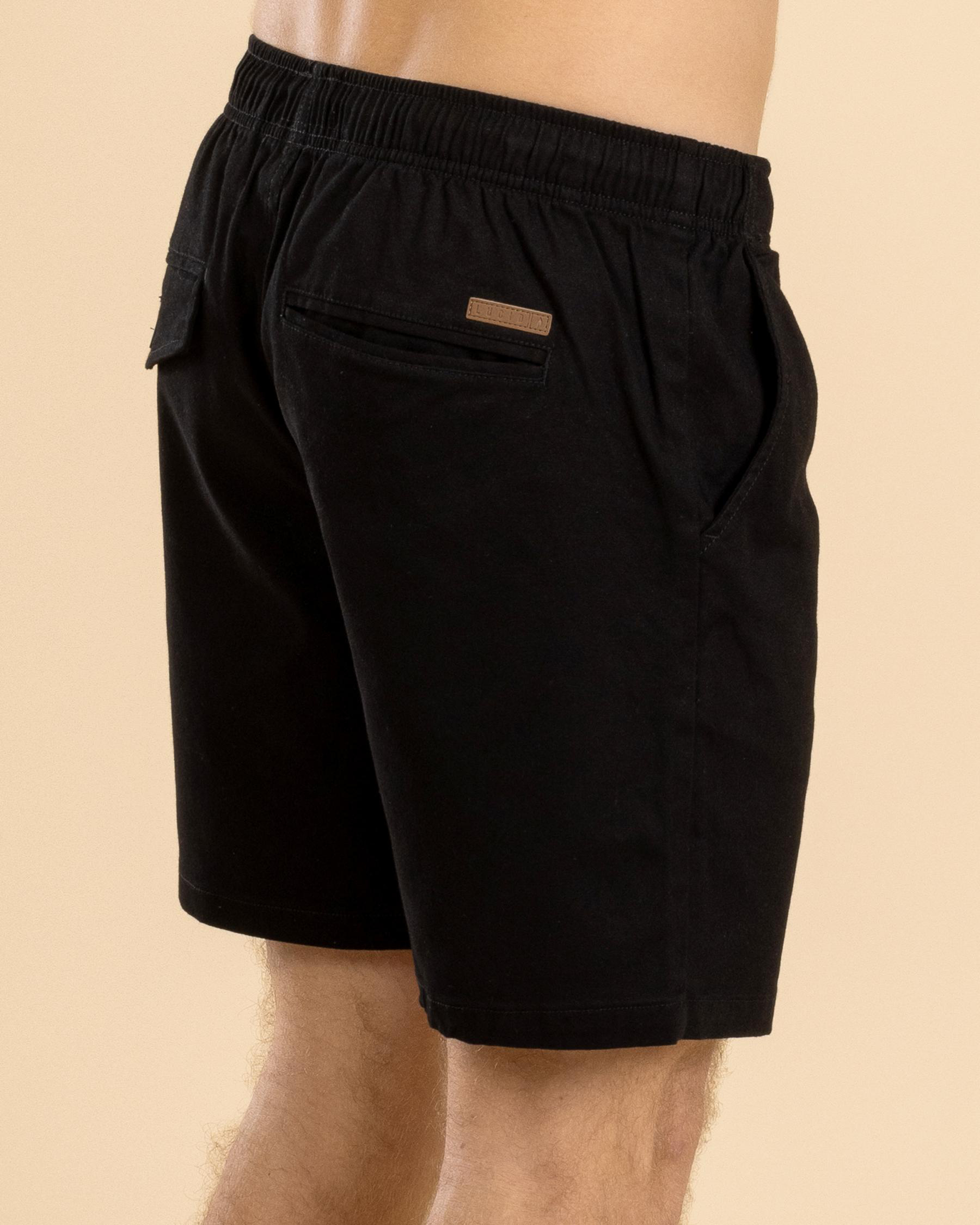 Switch Elastic Waist Shorts